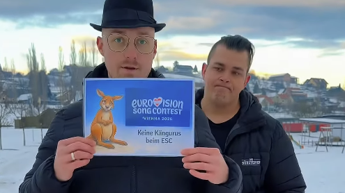 Heute.at - Keine Kängurus beim ESC! Südsteirer sorgen für Lacher
