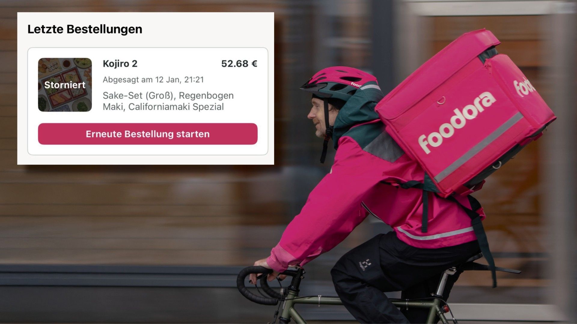 Heute.at - Haben keine Fahrer – Schneechaos legt Foodora lahm