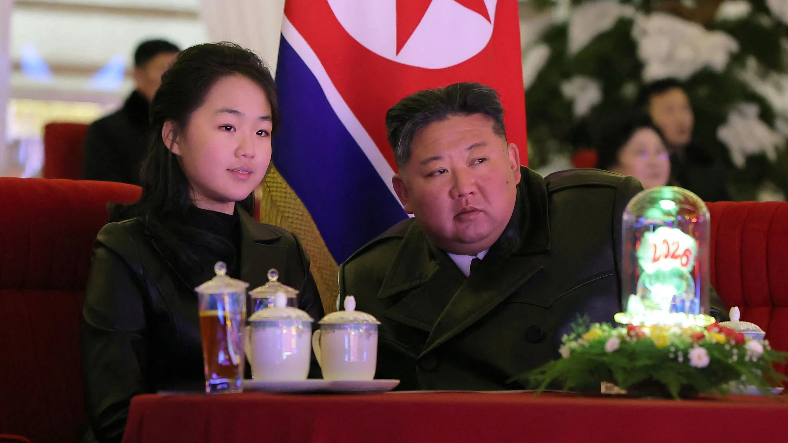 Da unbekannte Mädchen soll zur Nachfolgerin von Papa Kim gekürt werden