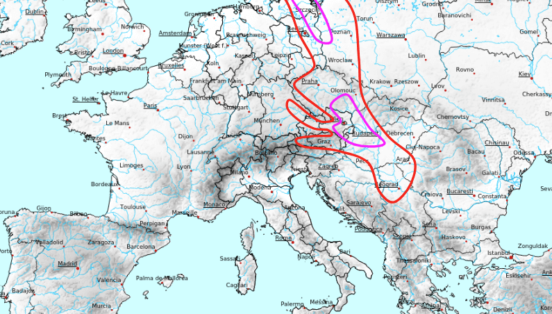 Heute.at - Warnstufe VIOLETT – wo es in Österreich gefährlich ist