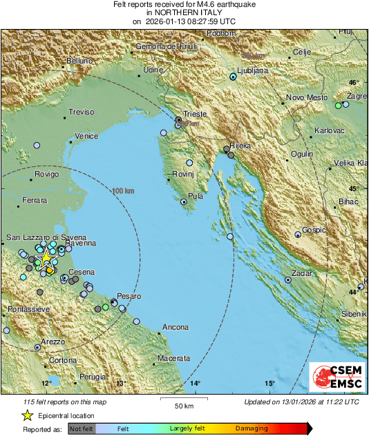 Heute.at - Erdbeben erschüttern Italien – Schulen evakuiert