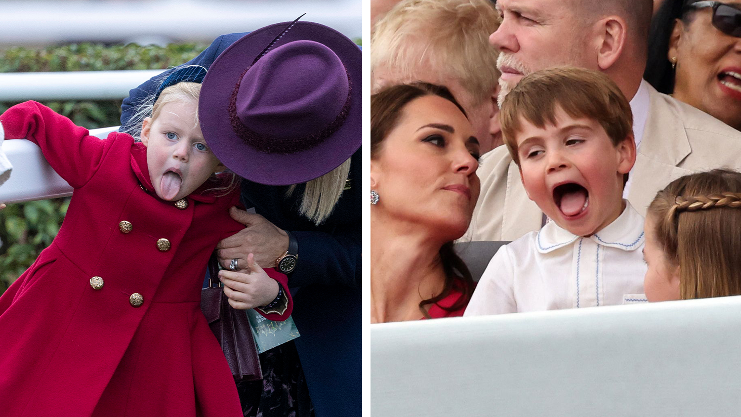 Heute.at - Grimassen-Royals: Sie macht Prinz Louis Konkurrenz