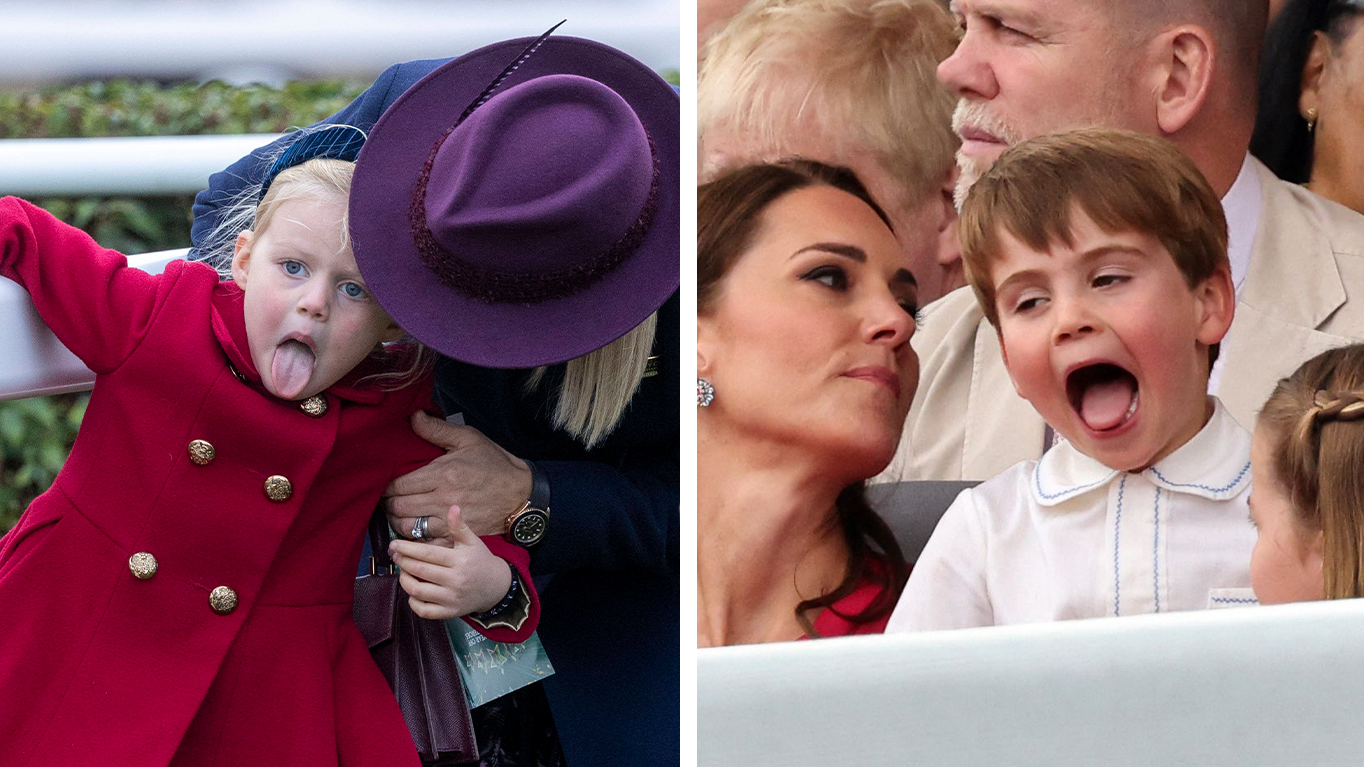 Heute.at - Grimassen-Royals: Sie macht Prinz Louis Konkurrenz