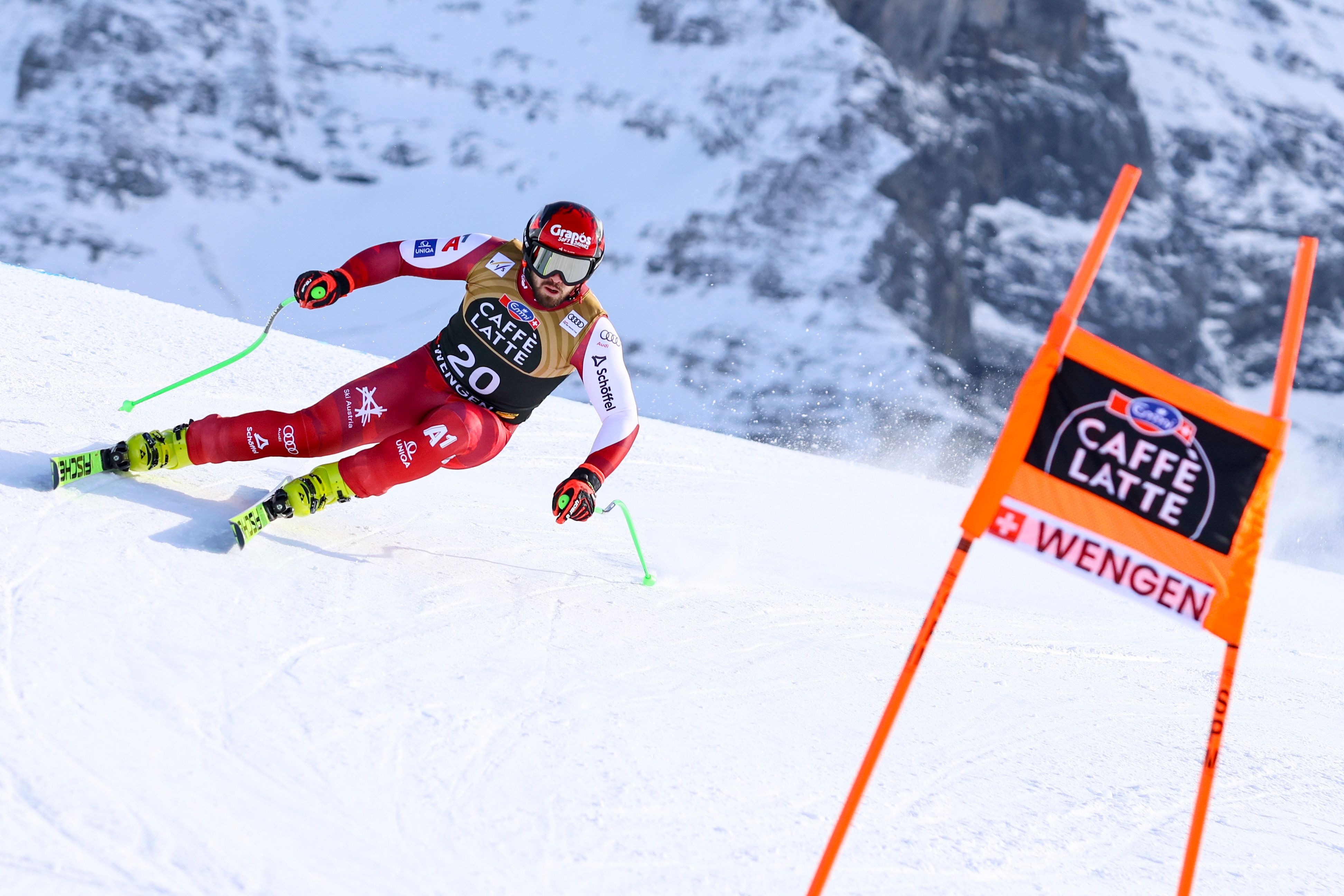 Heute.at - Nur Hemetsberger im Wengen-Training vorn dabei