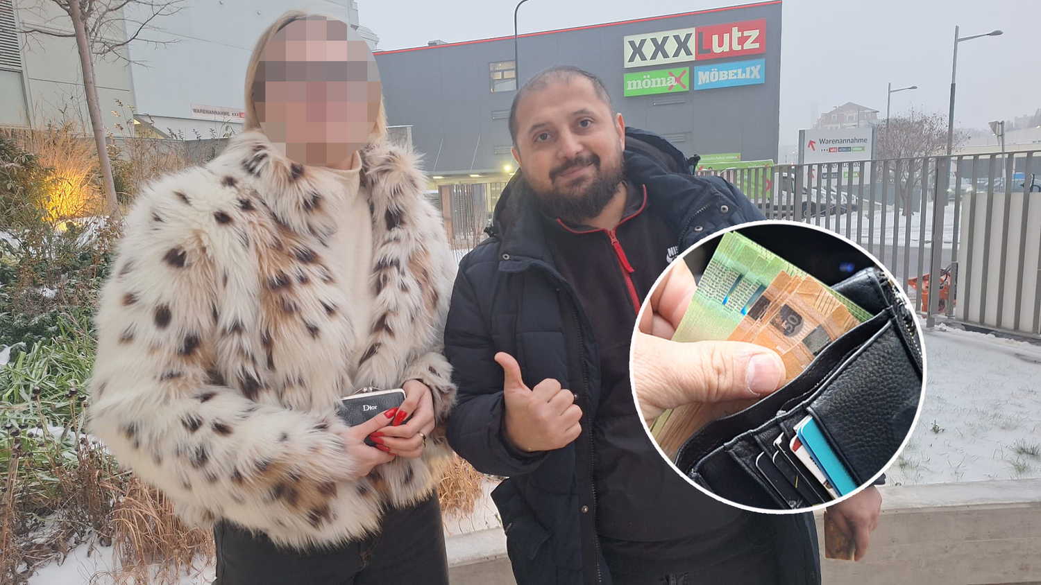 Heute.at - Gökhan findet 1.500 Euro und sorgt für Glücksmoment