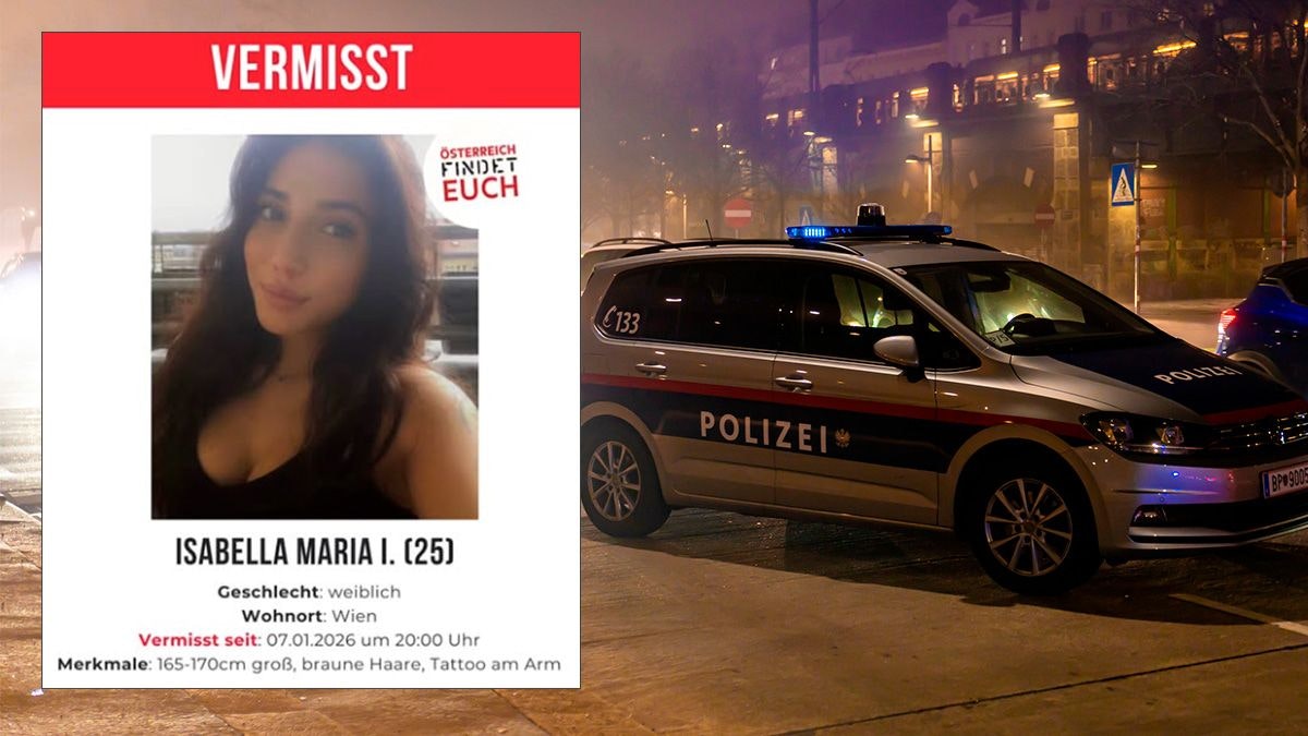 Heute.at - Wo ist Isabella (25)? Auch junge Wienerin verschwunden