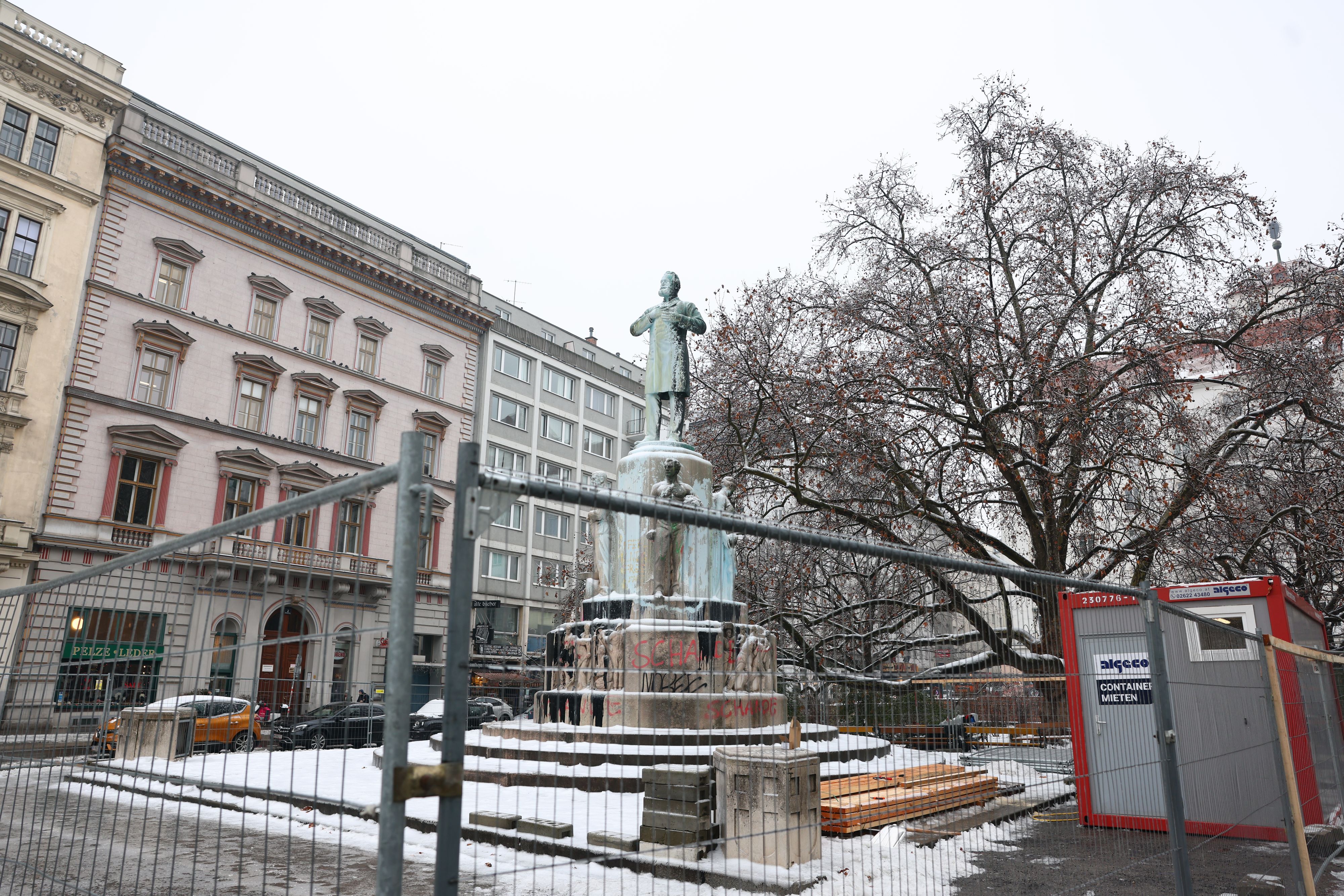 Heute.at - Bald geht’s los – Lueger-Denkmal wird abgebaut