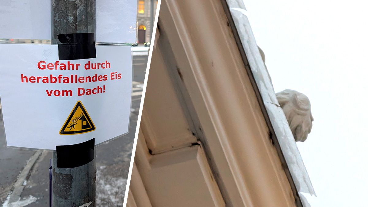 Heute.at - Achtung, Eisschlag! Hier ist es in Wien gefährlich