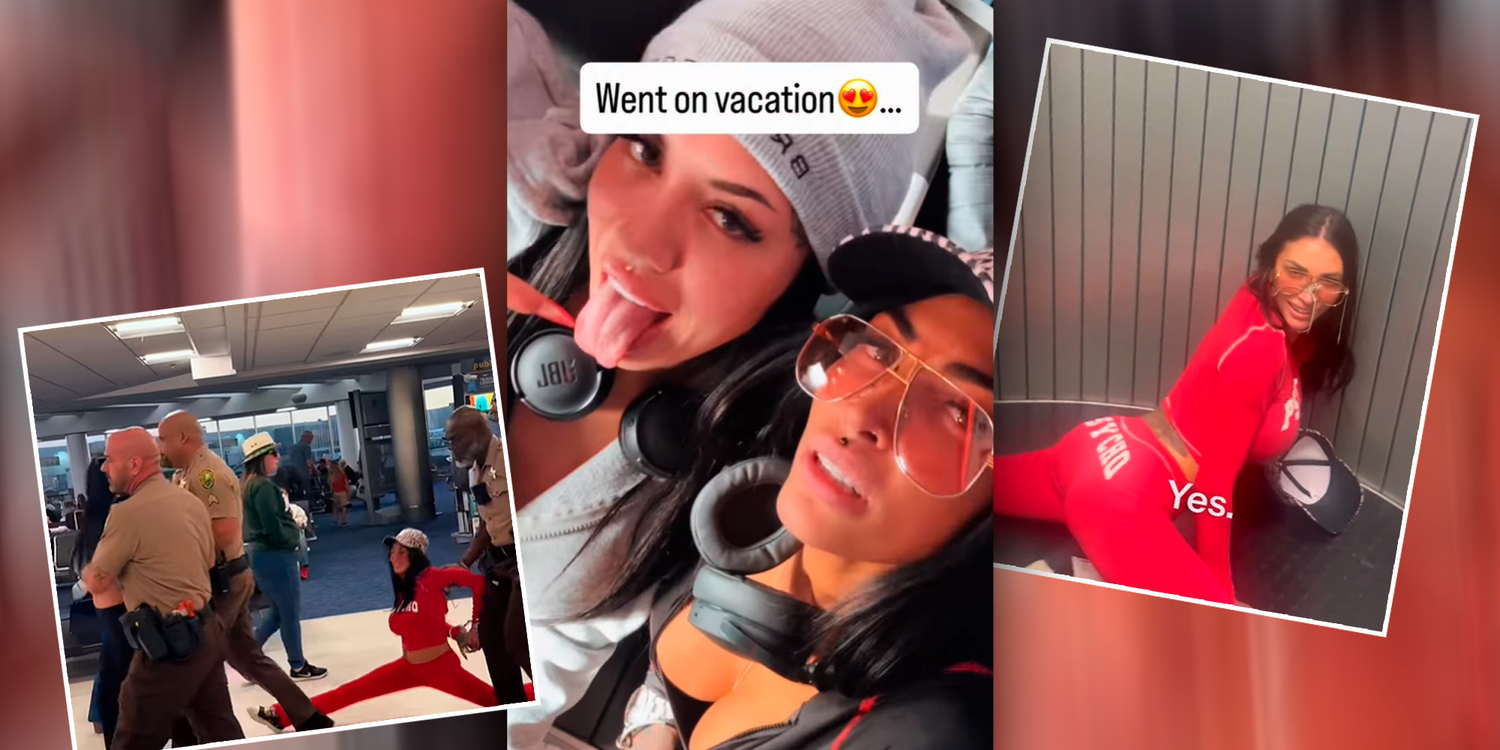 Heute.at - OnlyFans-Models lösen Chaos am Flughafen aus: Festnahme