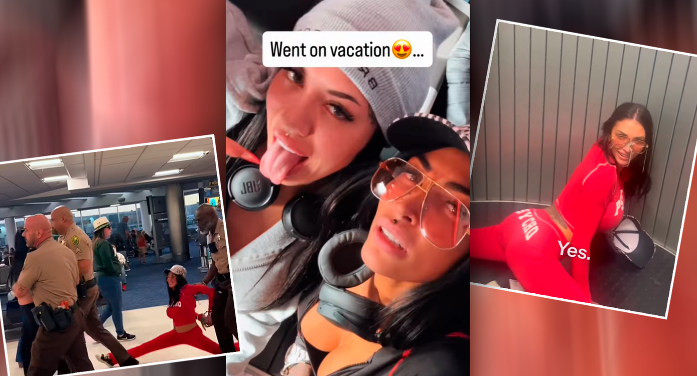 Heute.at - OnlyFans-Models lösen Chaos am Flughafen aus: Festnahme