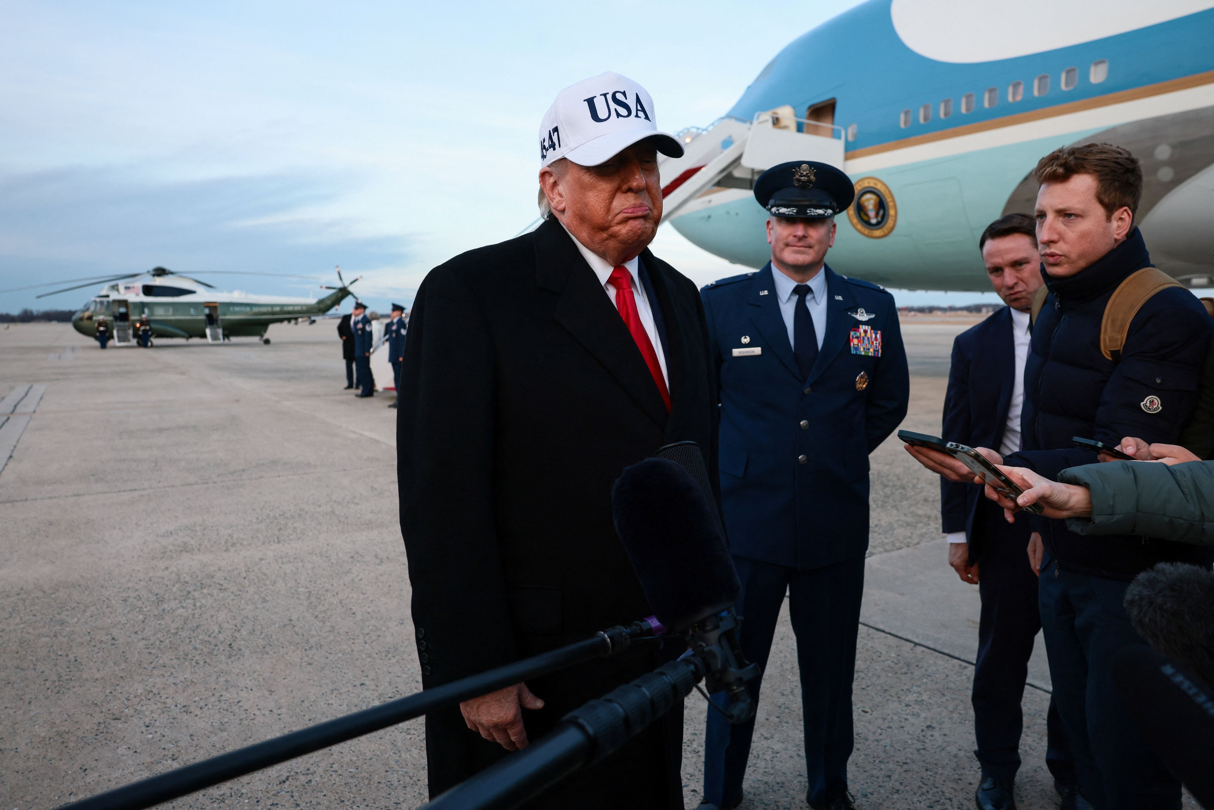 US-Präsident Donald Trump hat dem grönländischen Premier offen gedroht.