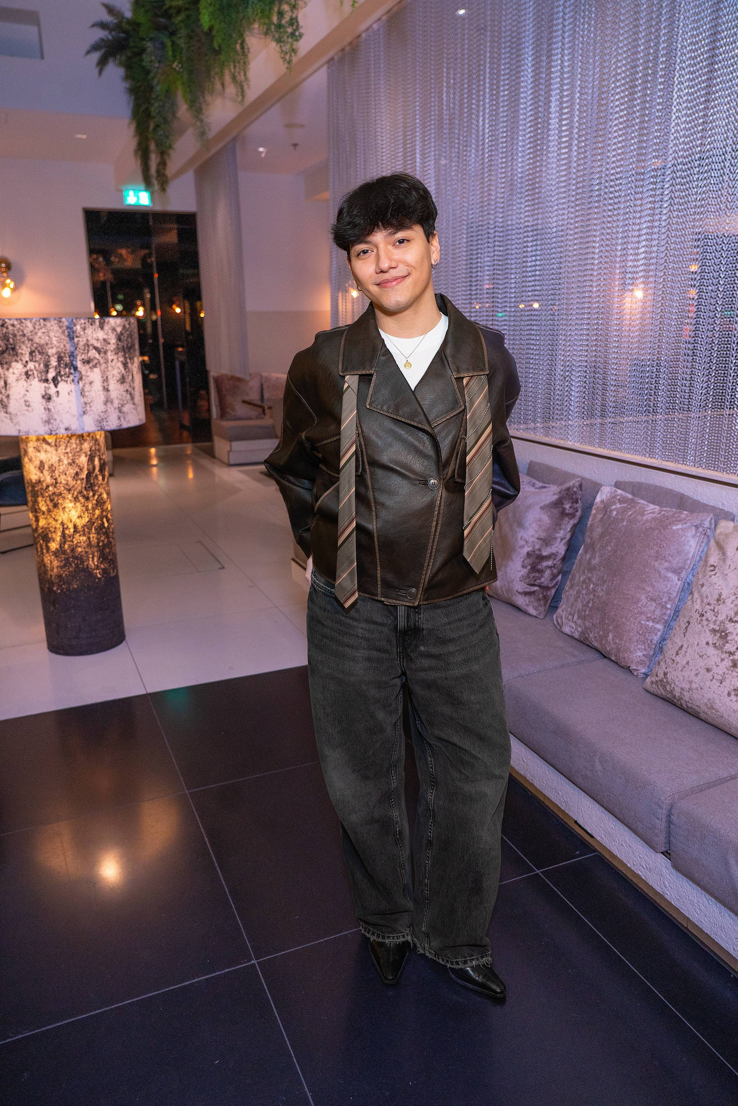 JJ beim Neujahrsempfang von Clemens Trischler.