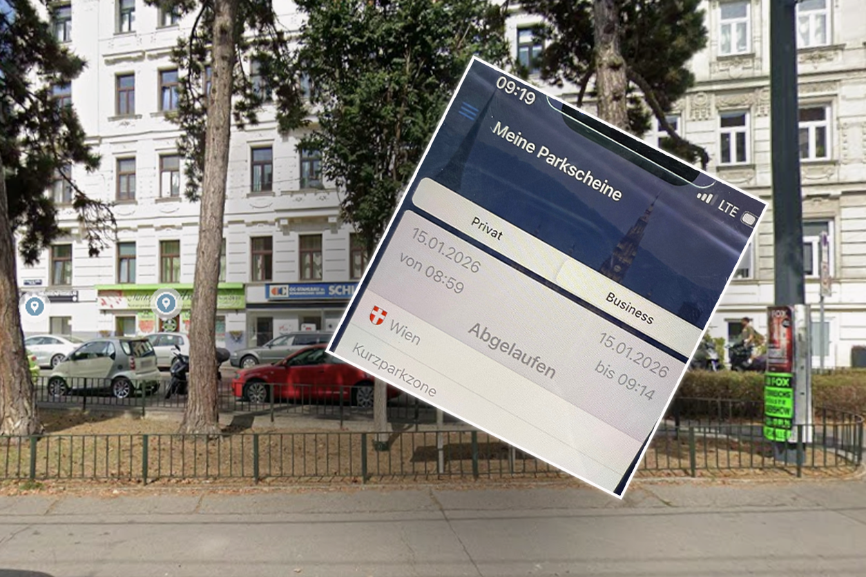 Heute.at - Park-Ärger! Wiener zahlt wegen defekter App Strafe