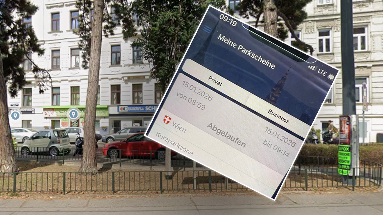 Heute.at - Park-Ärger! Wiener zahlt wegen defekter App Strafe