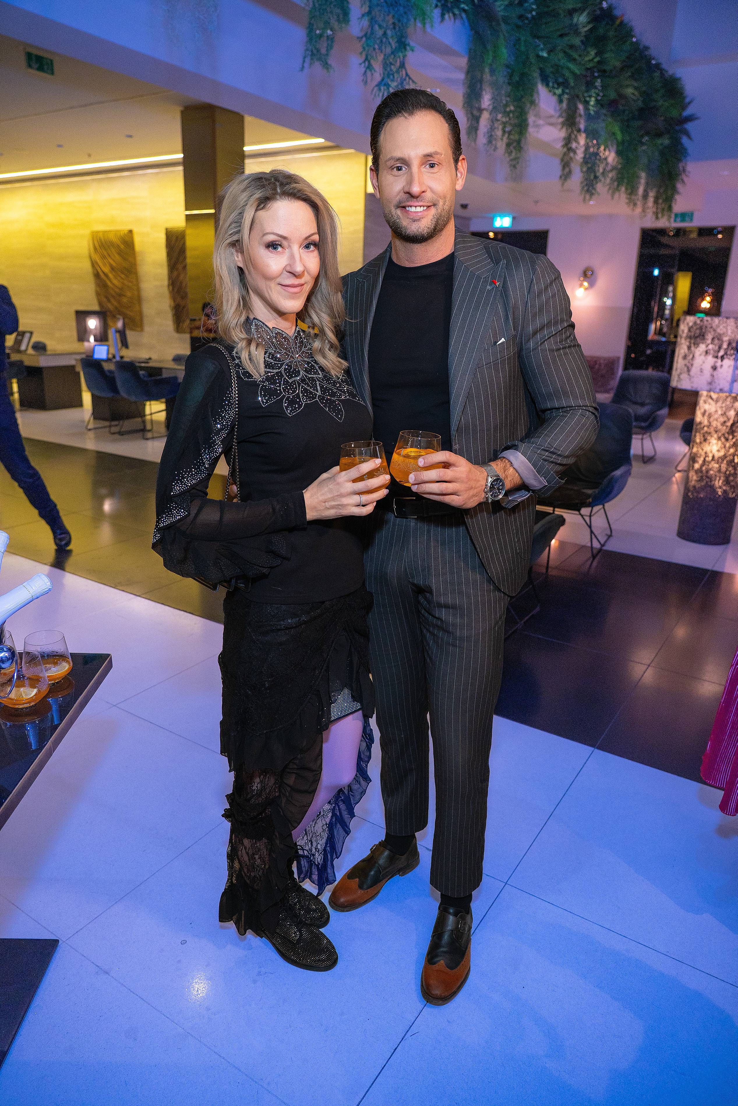 Simone Lugner und ihr guter Freund Christopher Dengg