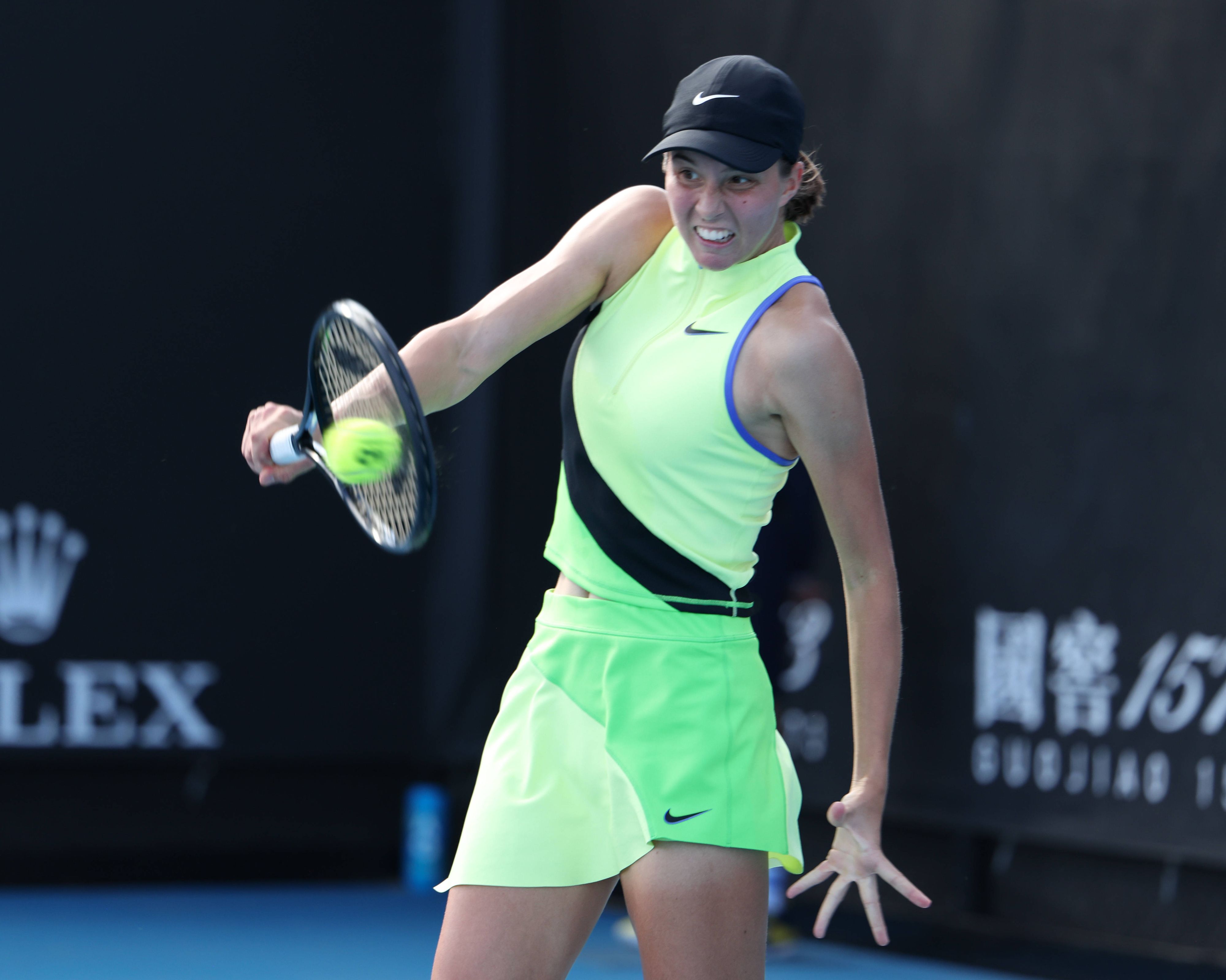 Österreichs Tennis-Ass Lilli Tagger. 