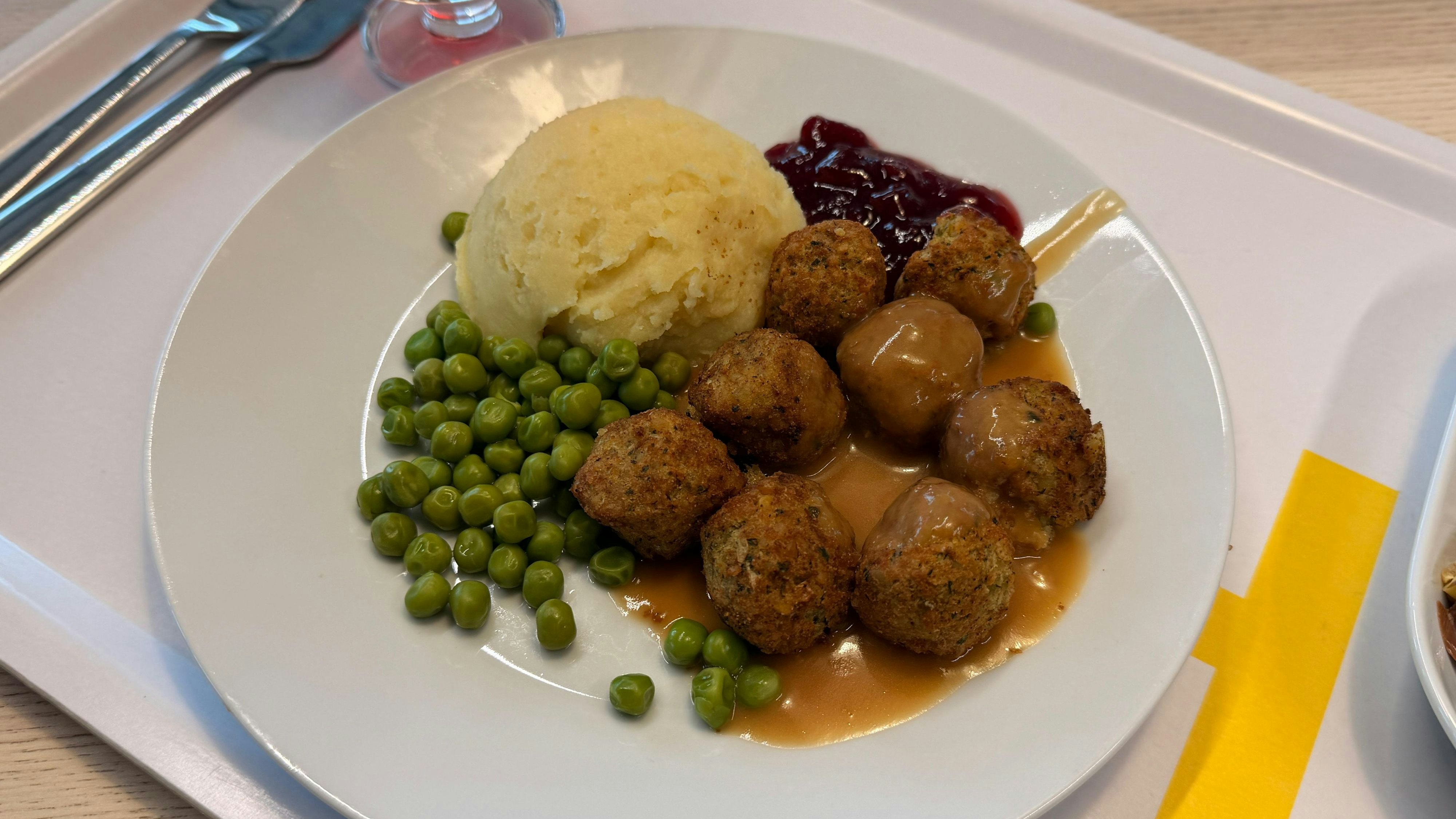 Die neuen Falafel-Bällchen bei IKEA.