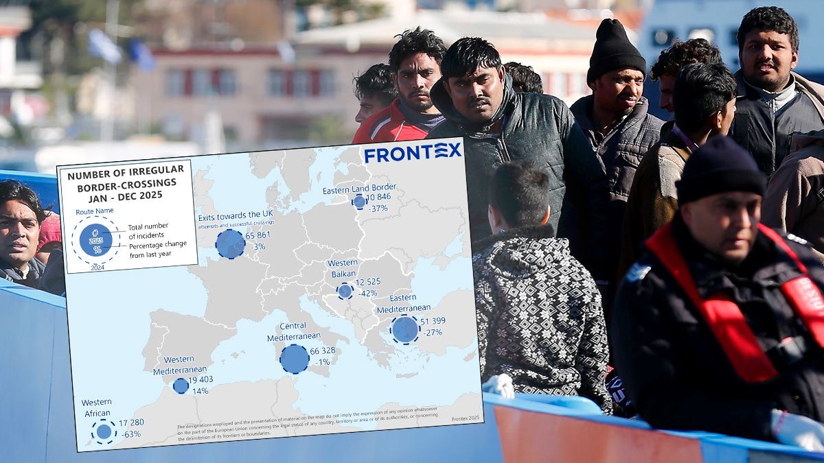 Heute.at - EU meldet starken Rückgang illegaler Migration