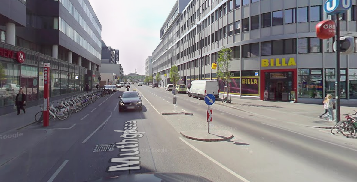 Die Übergabe hätte in der Muthgasse stattfinden sollen. Der 