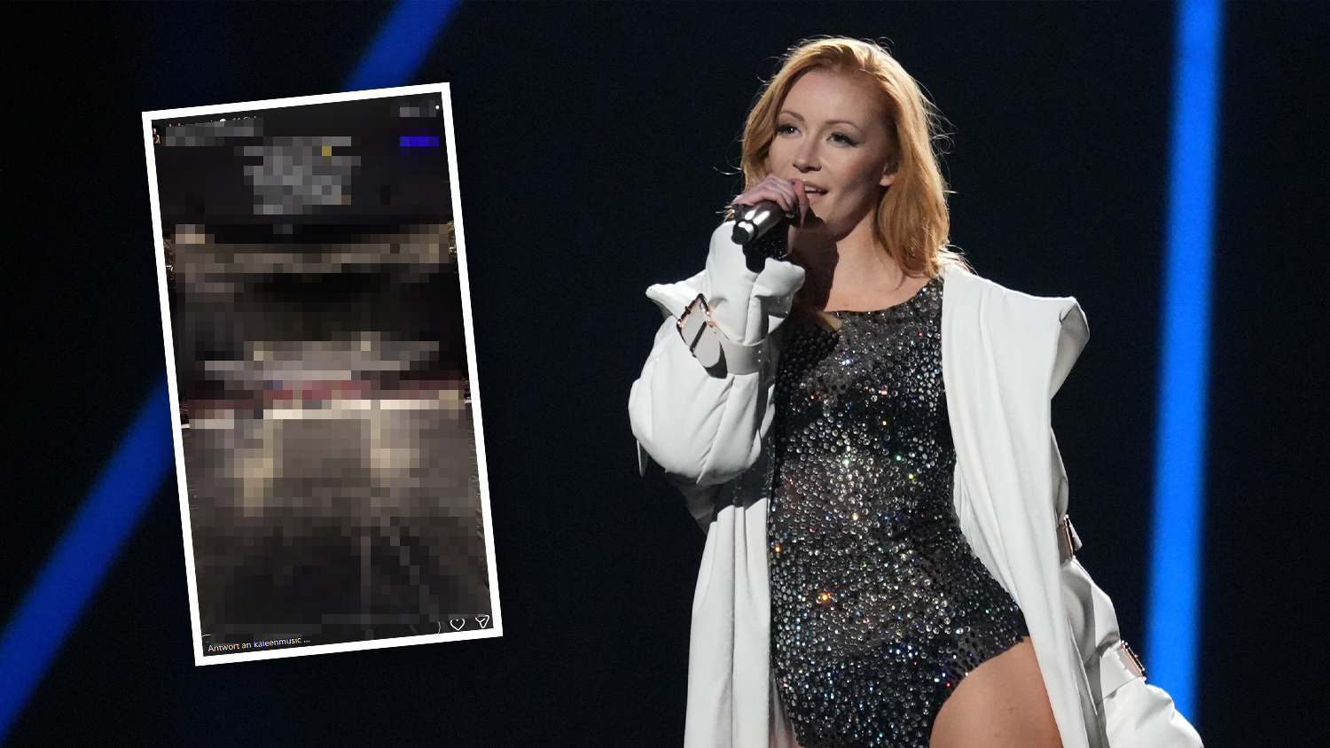 Heute.at - ESC-Proben! Kaleen gibt seltenen Blick in Stadthalle