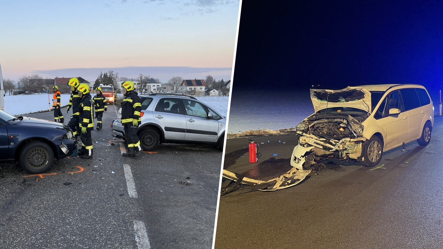 Heute.at - Crash-Serie – gleich zwei Unfälle an derselben Kreuzung