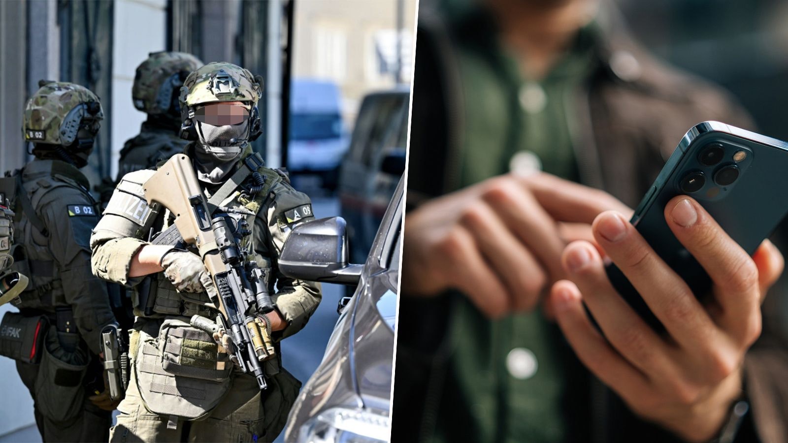 Der 30-Jährige ist seit 2021 für das Einsatzkommando Cobra tätig.