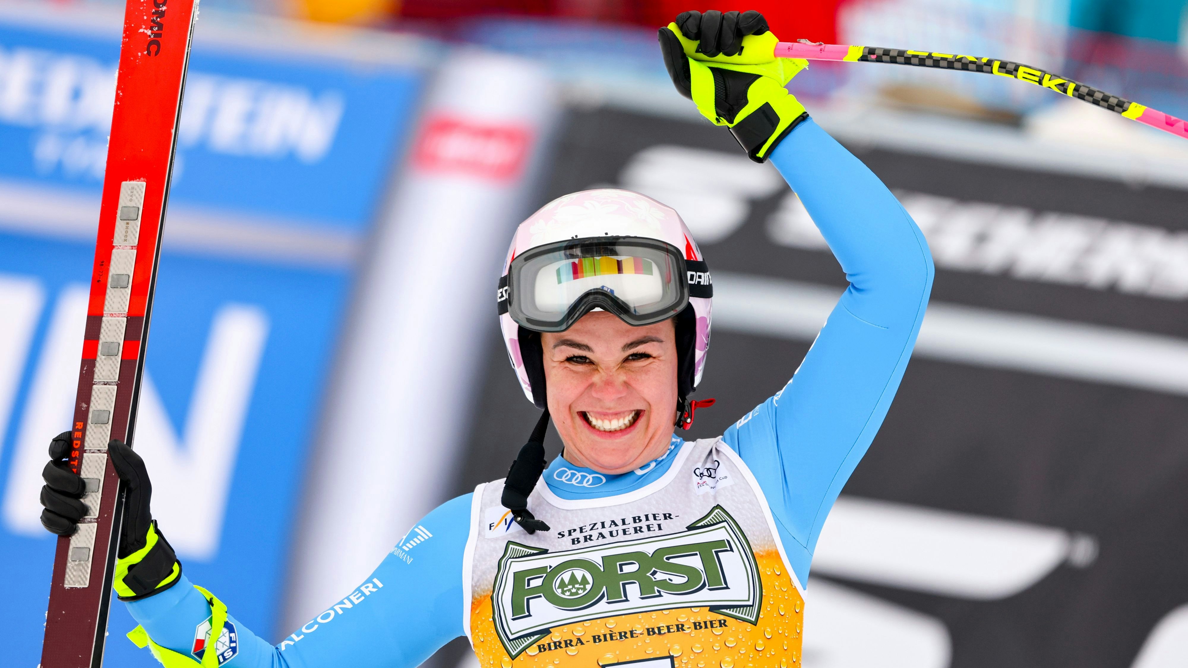 TARVISIO,ITALY,17.JAN.26 - ALPINE SKIING - FIS World Cup, downhill, ladies. Image shows Nicol Delago (ITA). Photo: GEPA pictures/ Matic Klansek
