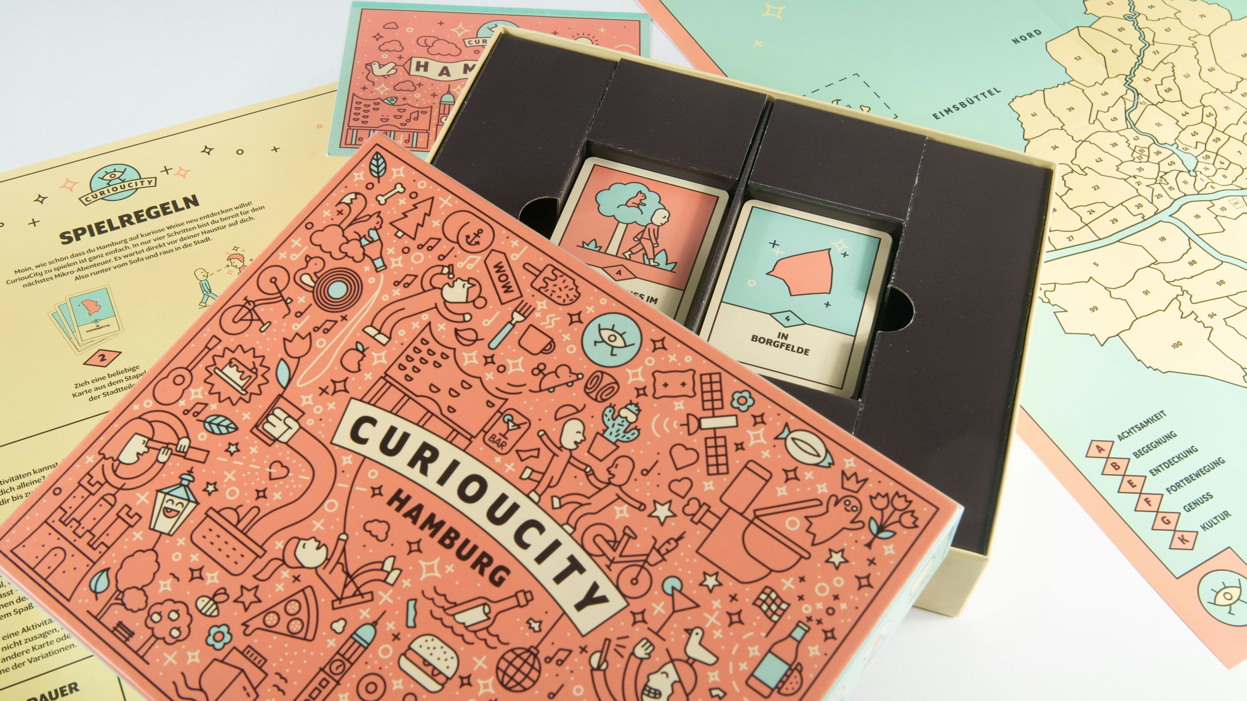 CuriouCity Hamburg: Das Stadterlebnis-Spiel.