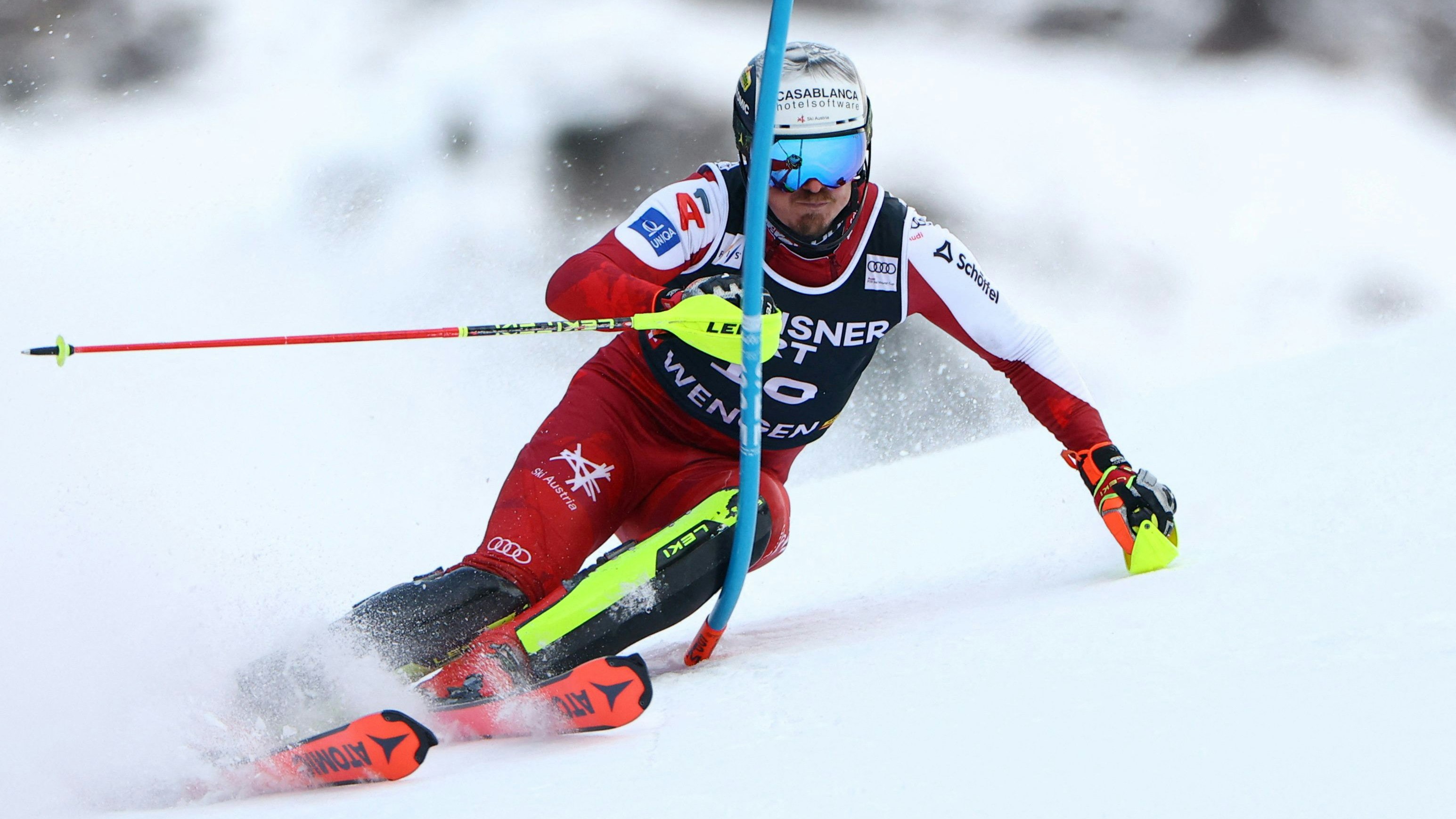 Heute.at - Nichts zu holen für Slalom-Herren in Wengen