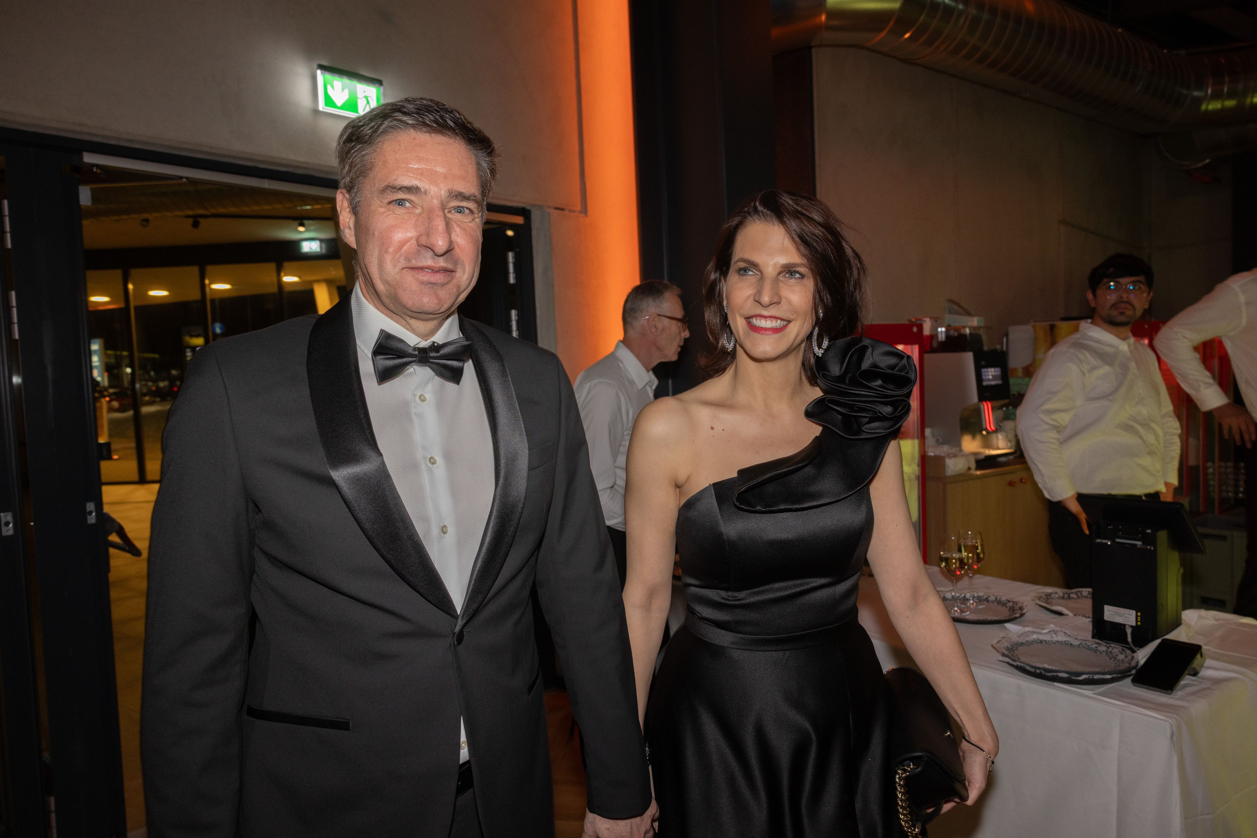 Karoline Edtstadler an der Seite von Ex-BZÖ-Politiker Markus Fauland. 