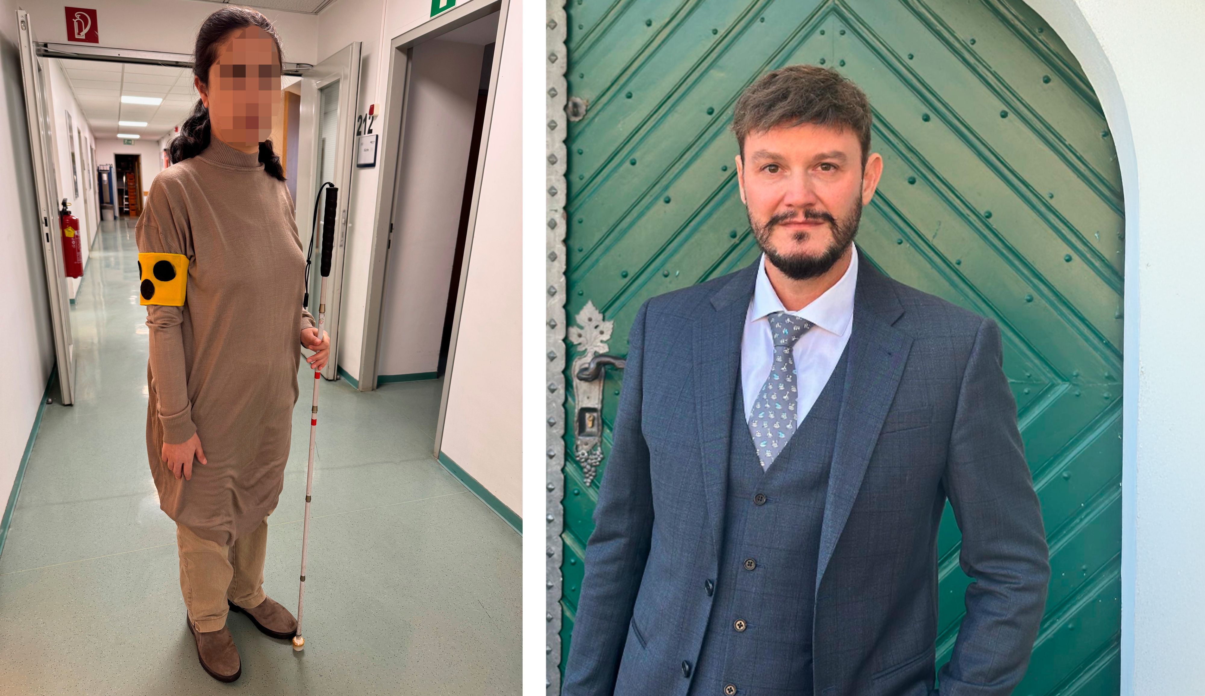 Die blinde Frau kämpft nun mit Anwalt Raimund Schüller um Tausende Euro und gegen Diskriminierung.