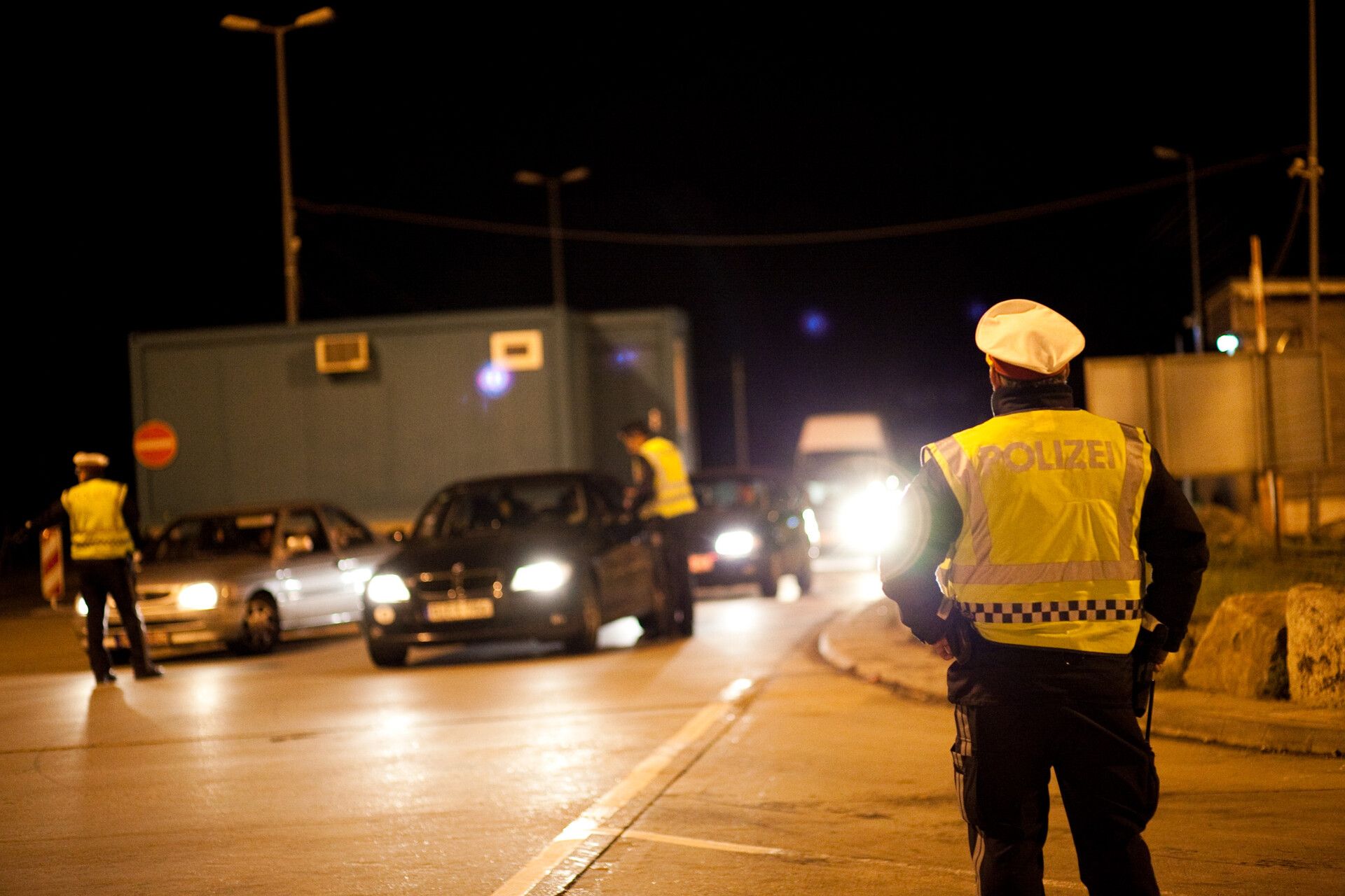 Die Polizei führte einen Verkehrsschwerpunkt durch. Archivbild. 