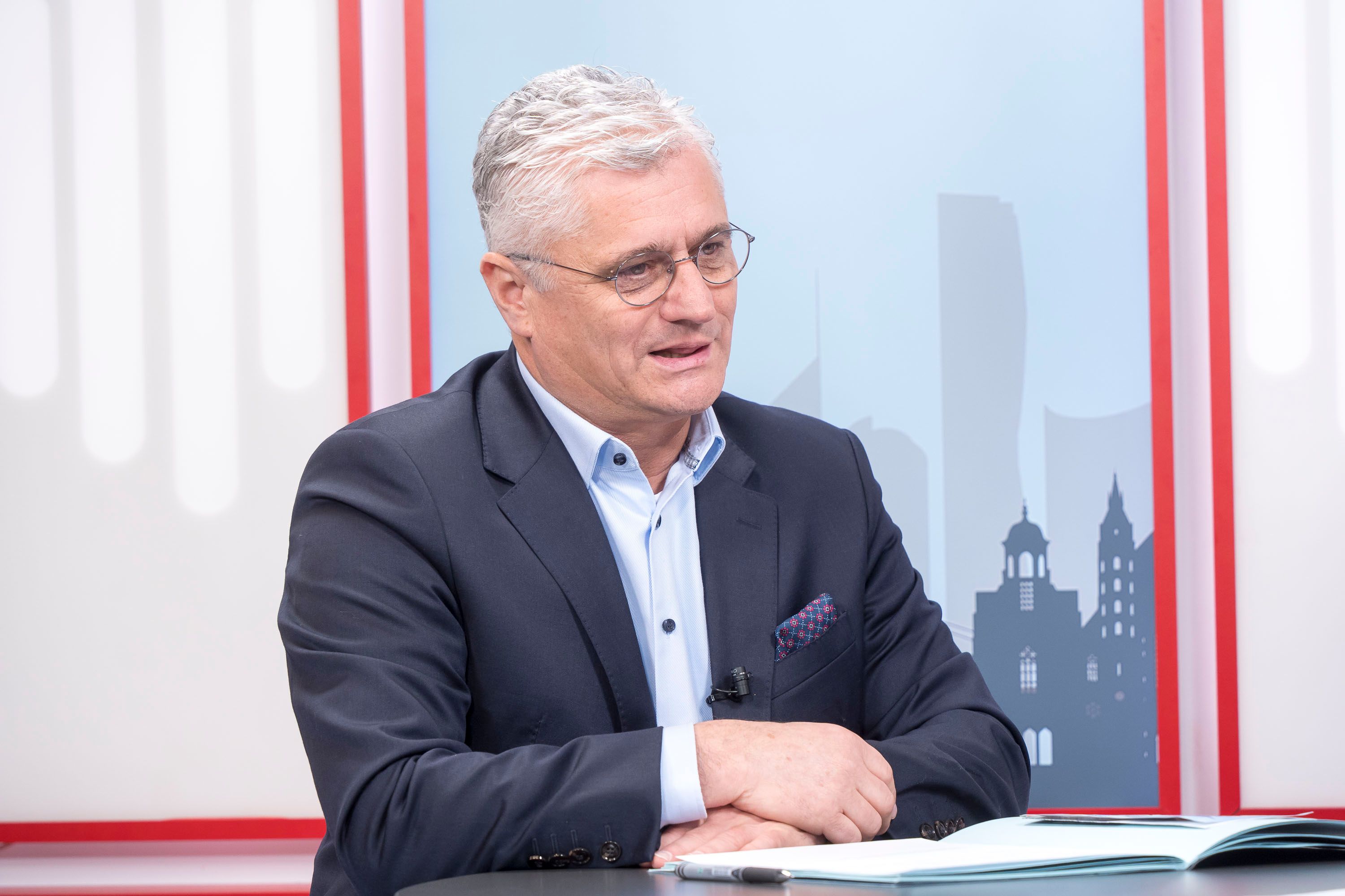 Martin Antauer, FPÖ-Spitzenkandidat bei der Gemeinderatswahl in St. Pölten