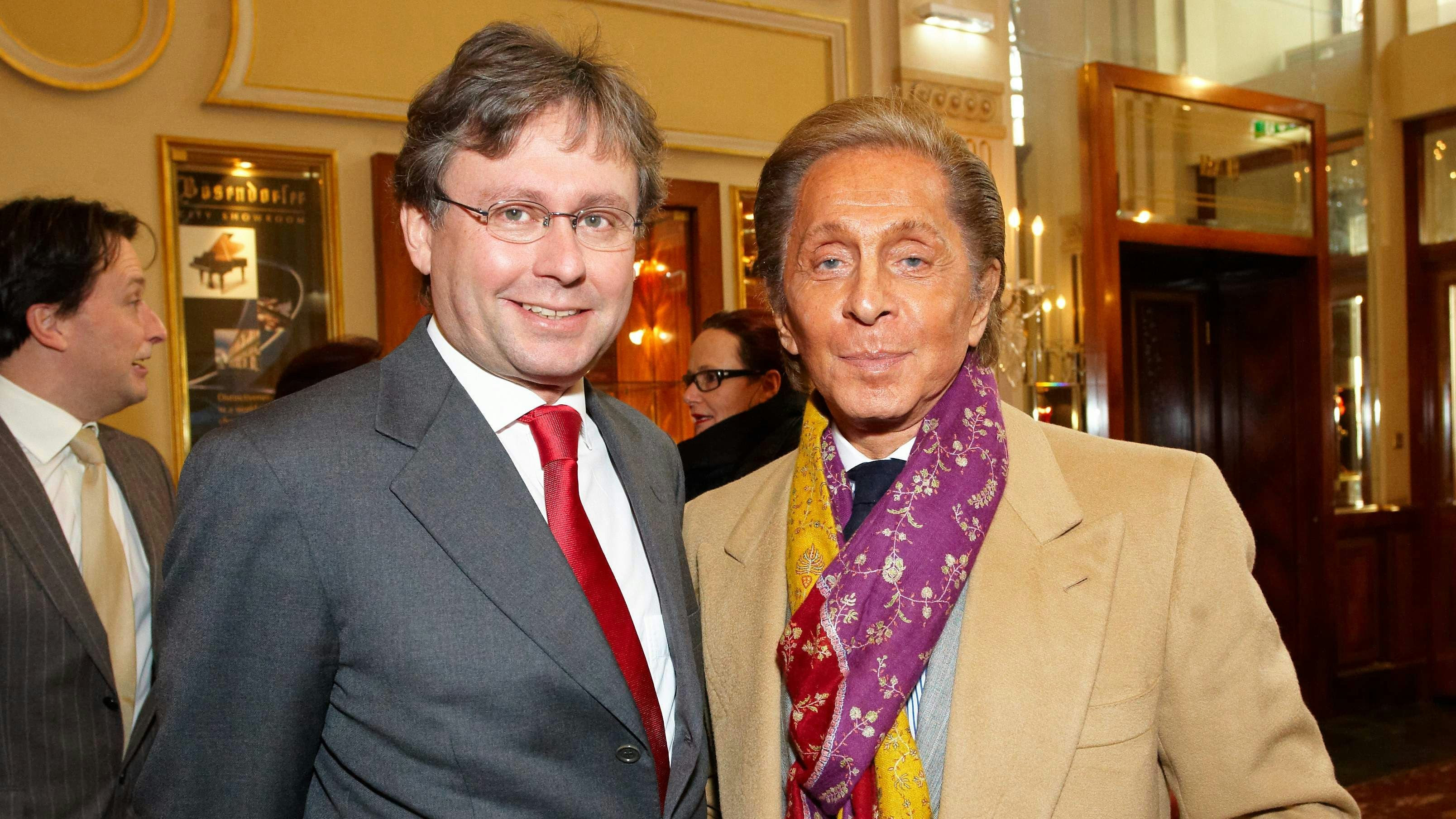 Heute.at - Er sprach ungefragt: Als Valentino auf Wrabetz traf