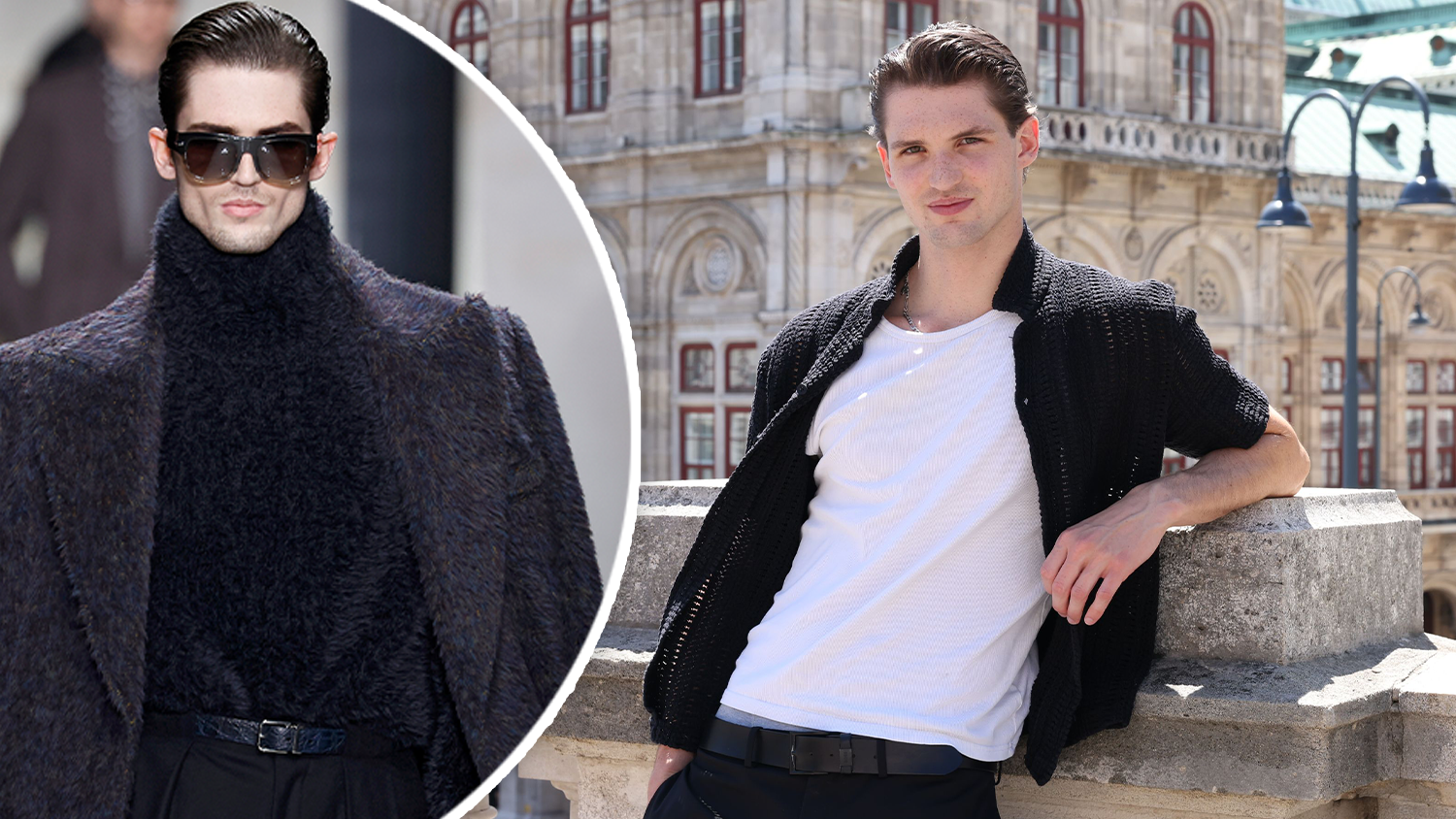 Der ehemalige GNTM-Teilnehmer Pierre Lang möchte in der High-Fashion-Branche Fuß fassen.