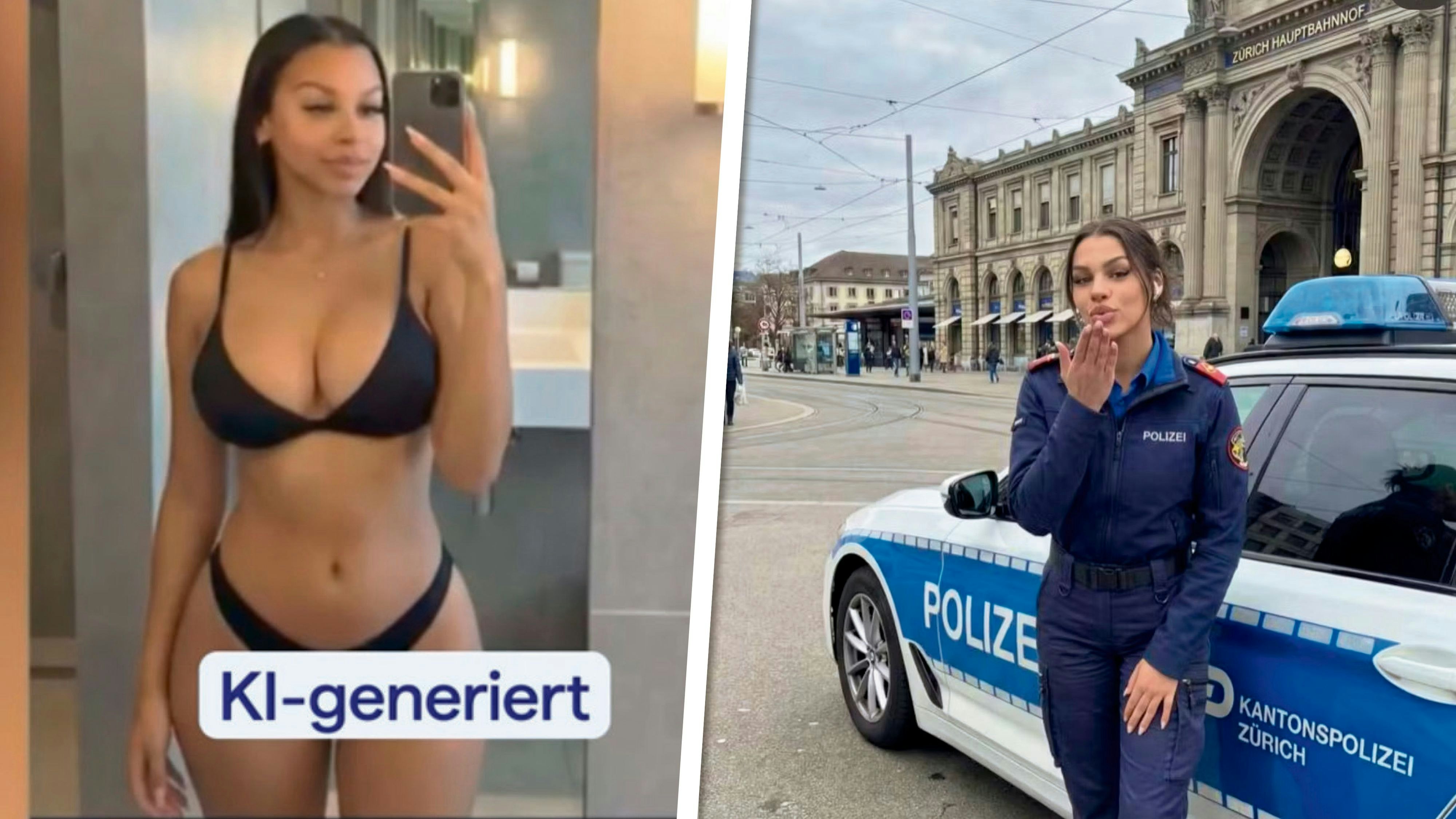 Heute.at - Falsche Polizistin lockte mit diesen Bikinifotos
