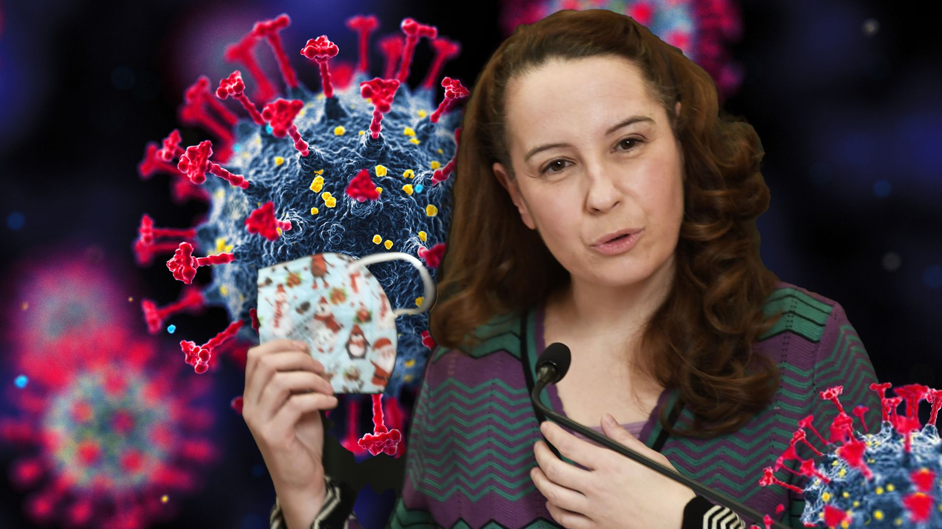 Für Monika Redlberger-Fritz ist klar: Die Maske hat einen Sinn und erfüllt ihren Zweck.