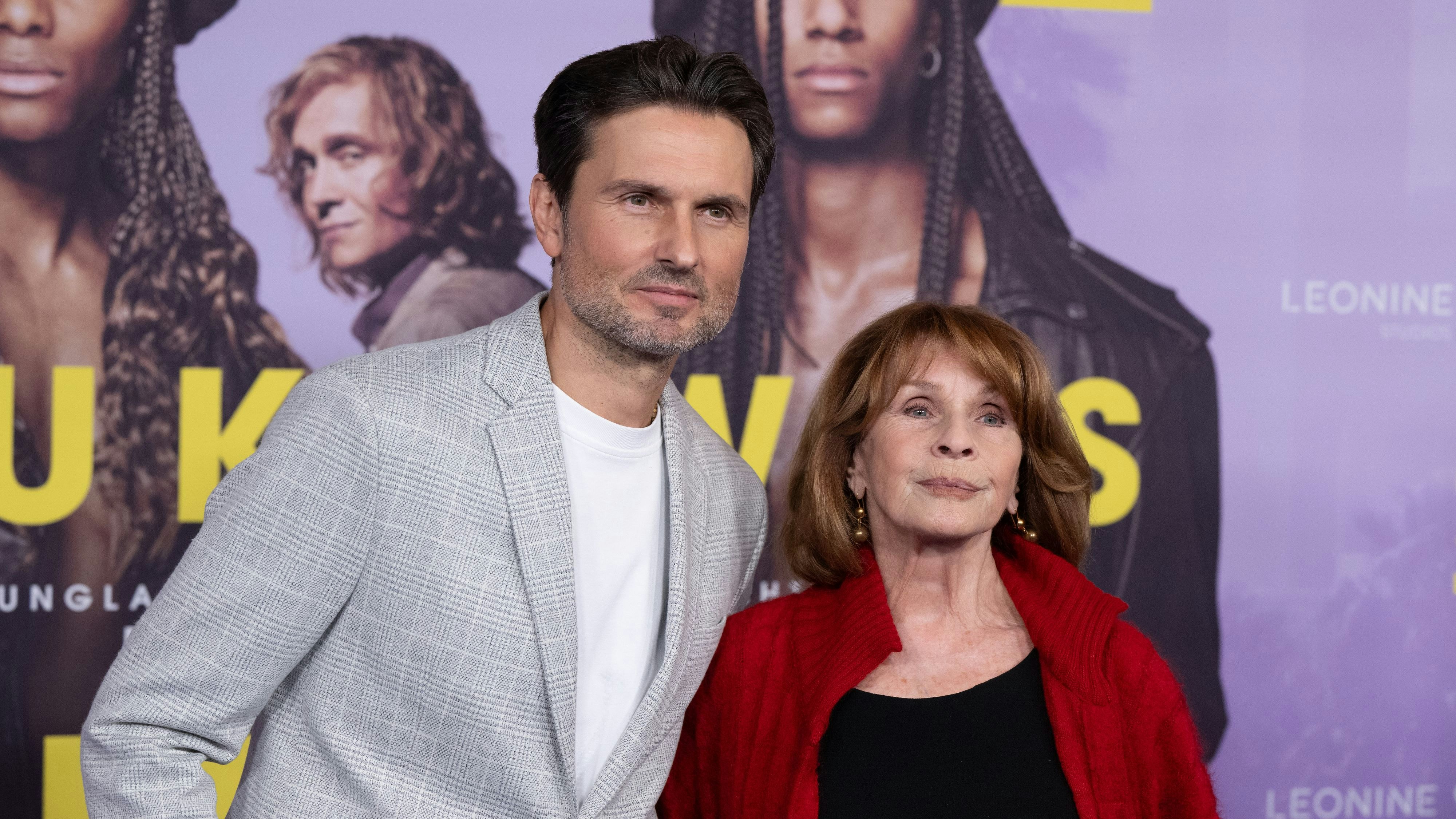 Senta Berger und ihr Sohn Simon.