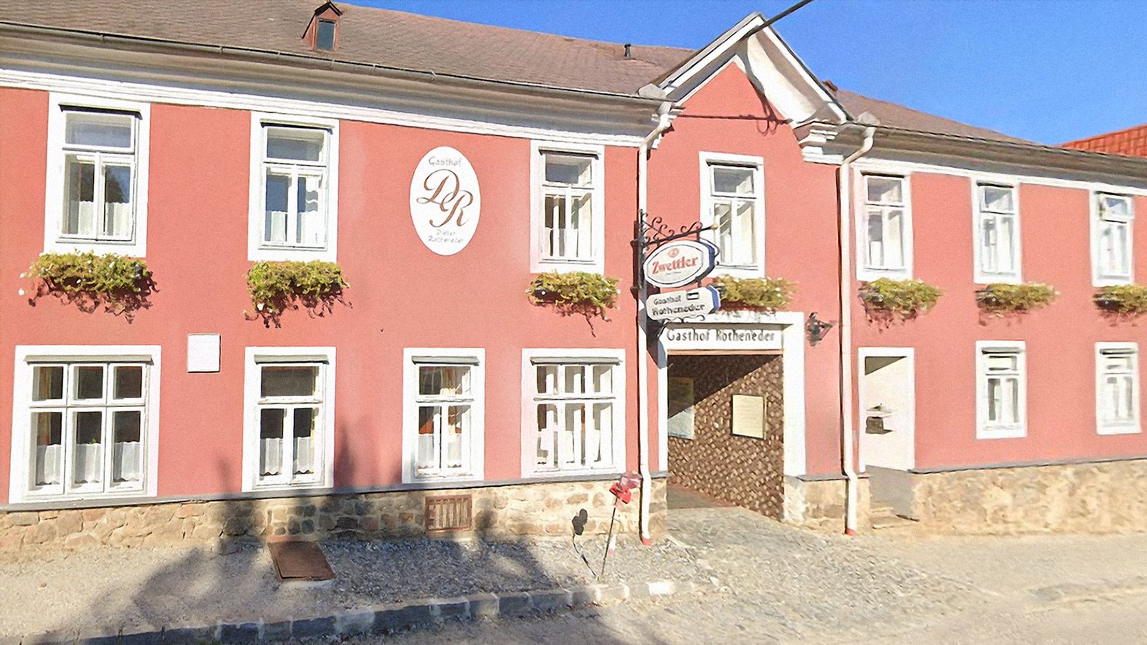 Der Gasthof Rotheneder in der Marktgemeinde Rapottenstein.