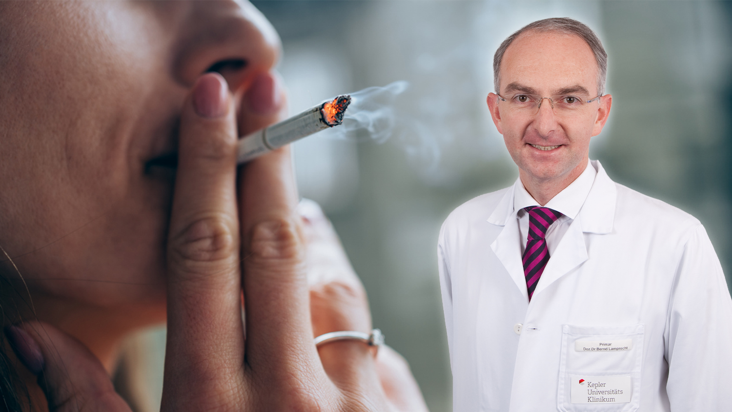 Lungen-Experte Bernd Lamprecht vom Linzer Kepler Klinikum erklärt, warum die Tschick-Preiserhöhung kein Wundermittel ist. (Symbolbild)