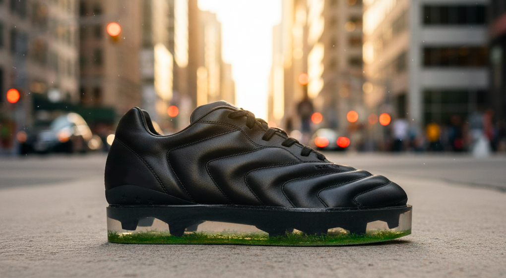 Über den Rasen schweben? Das ist der neue, limitierte Schuh von Pantofolo d'Oro zum 140. Firmen-Jubiläum.