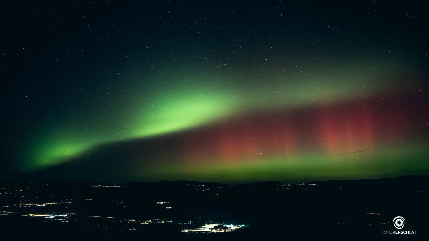 Heute.at - Magische Nacht – Polarlichter tanzen über Österreich