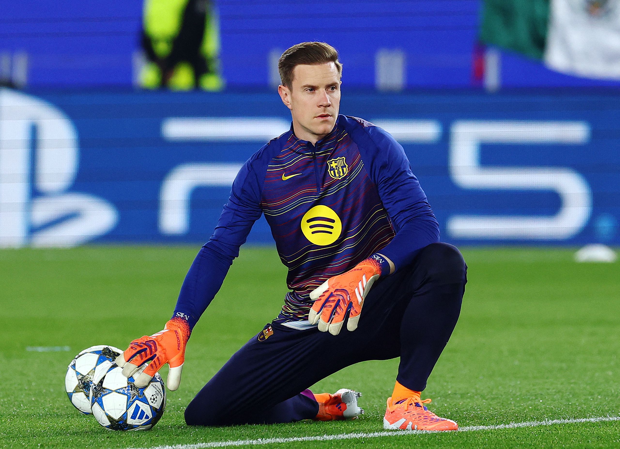 Barcelonas Star-Keeper Marc-Andre ter Stegen. 