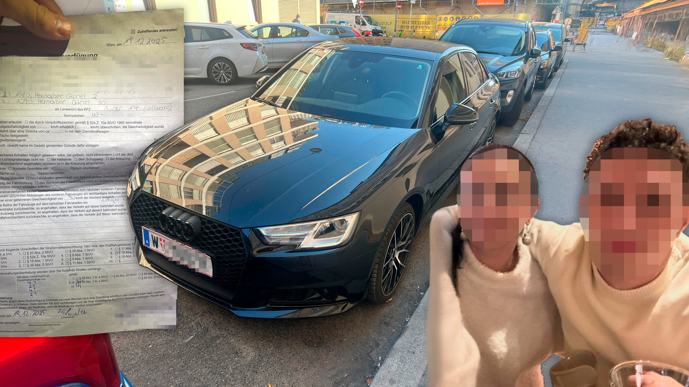 Heute.at - 4 Vergehen in einer Minute – 1.200 € Strafe am Gürtel