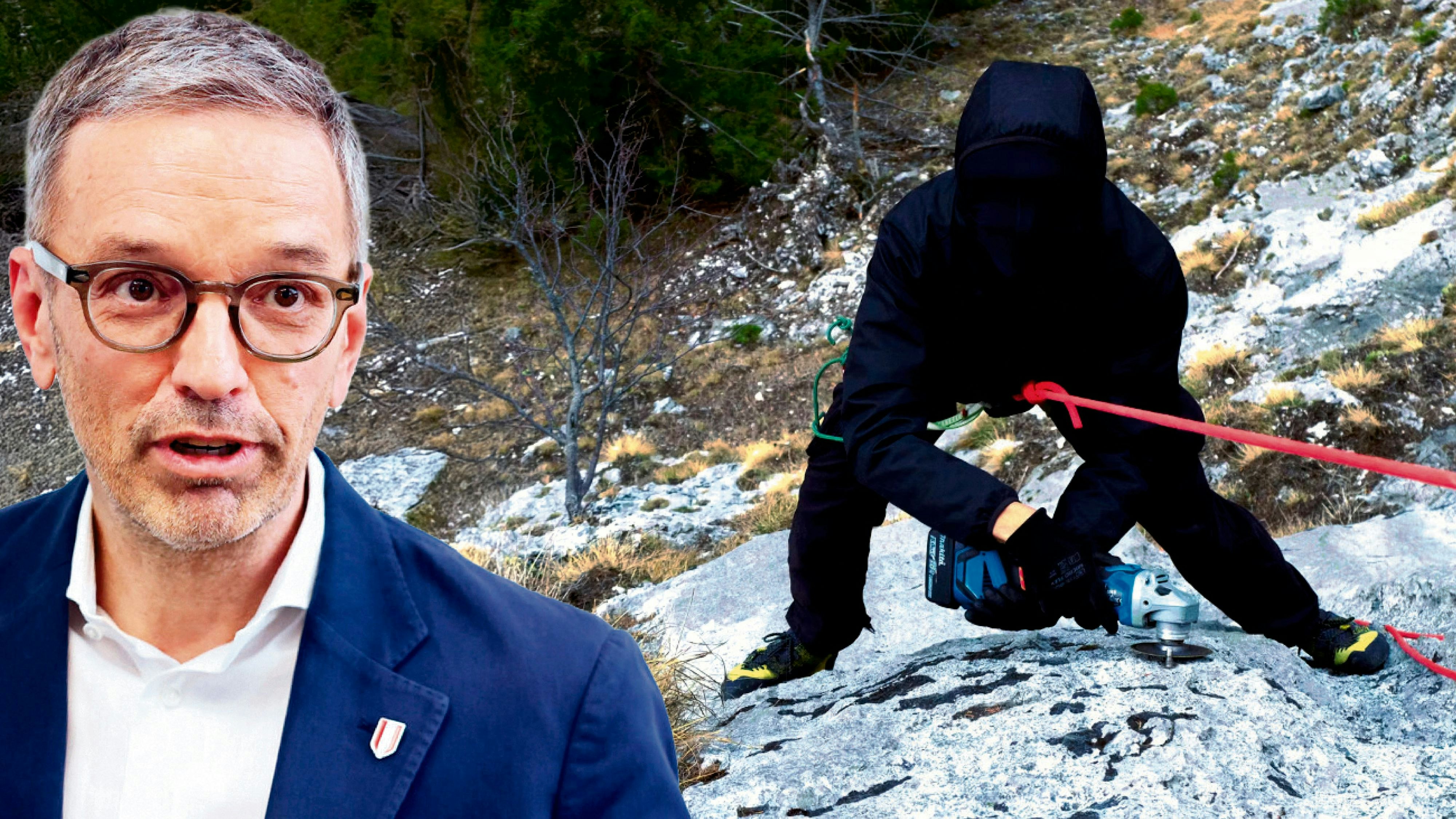 Heute.at - Kickl-Klettersteig sabotiert: 2 Tatverdächtige bekannt