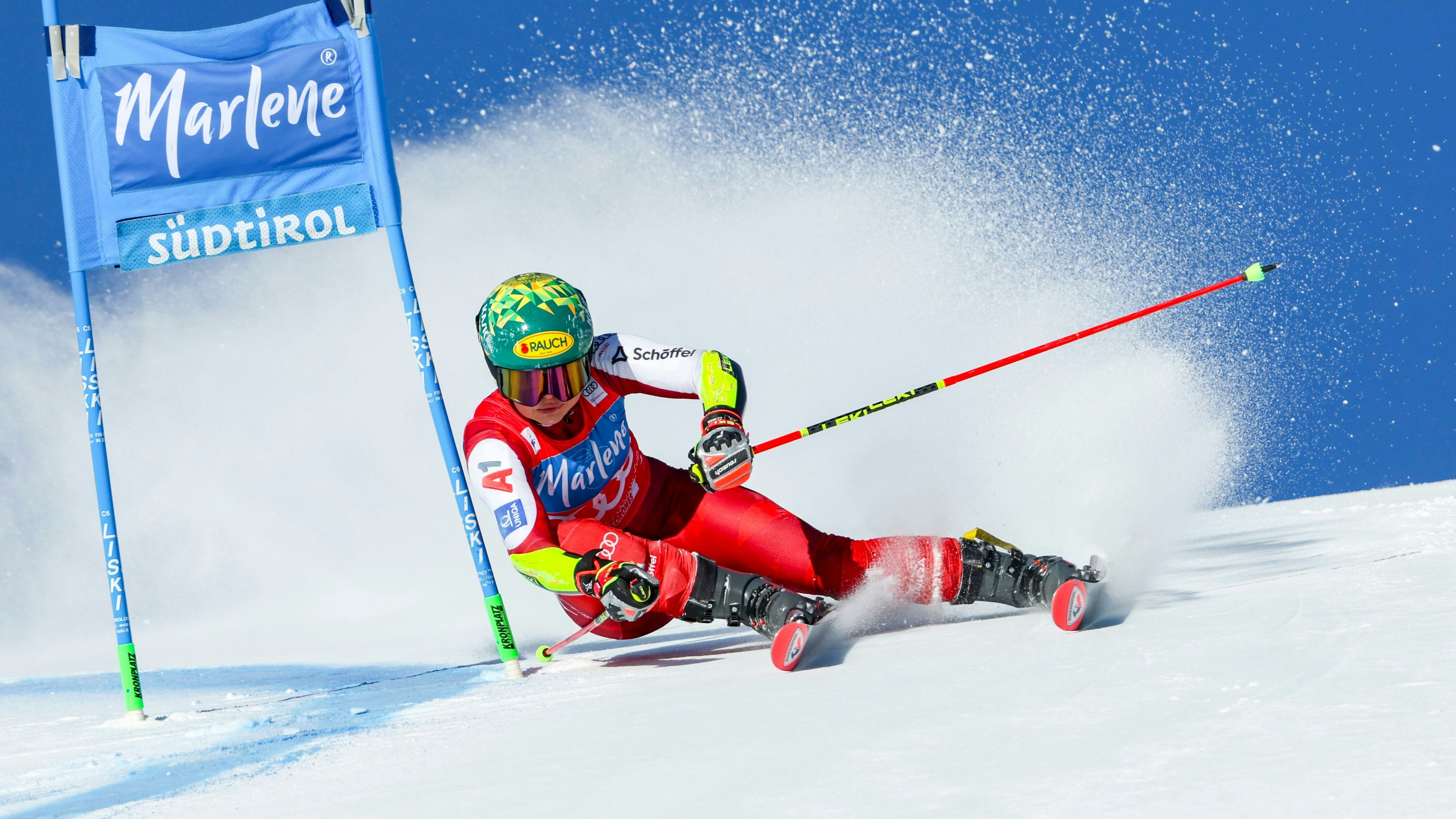 KRONPLATZ,ITALY,20.JAN.26 - ALPINE SKIING - FIS World Cup, giant slalom, ladies. Image shows Julia Scheib (AUT). Photo: GEPA pictures/ Harald Steiner