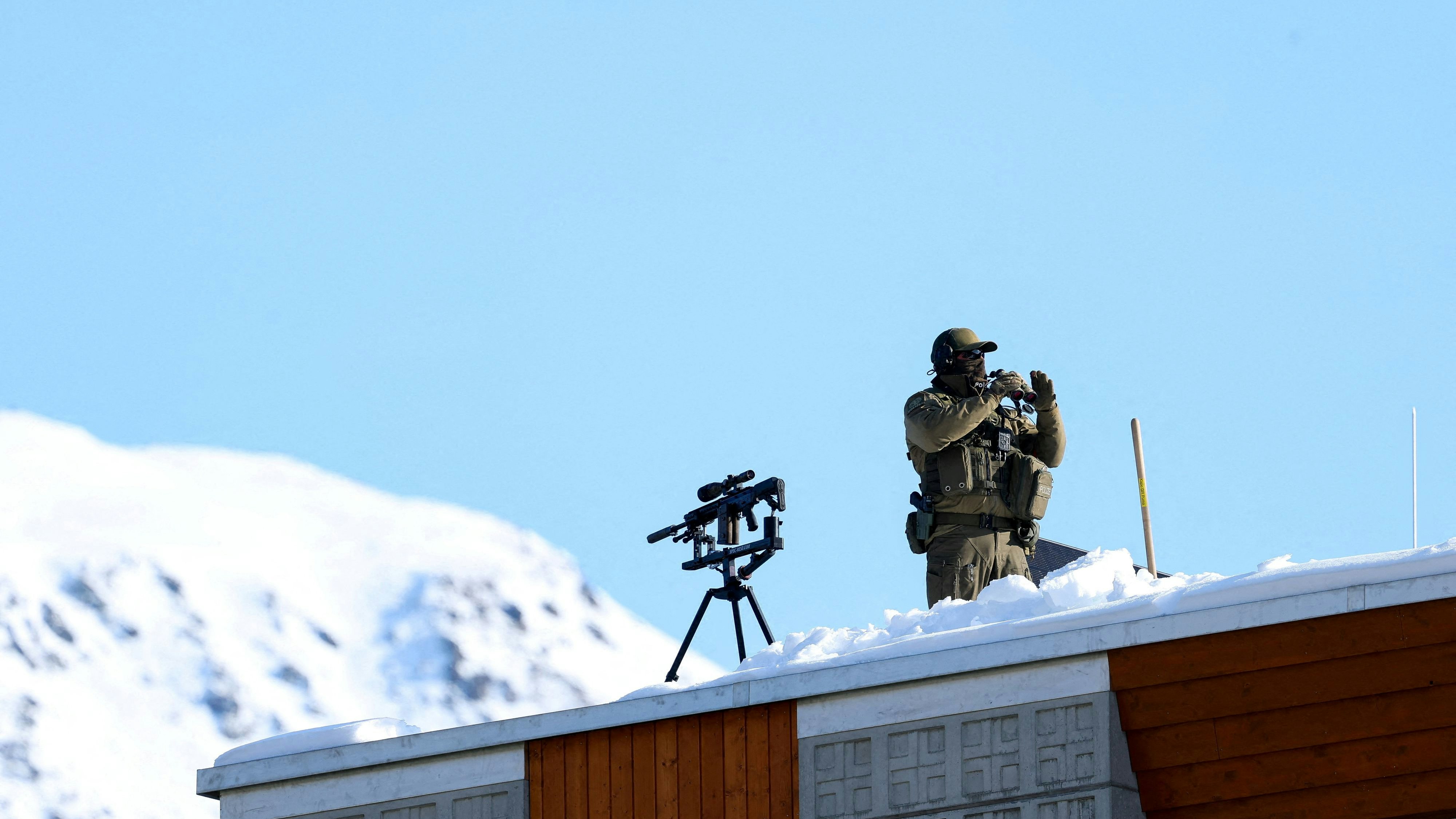 Davor ist während des Gipfels geschützt wie kein anderer Ort der Welt