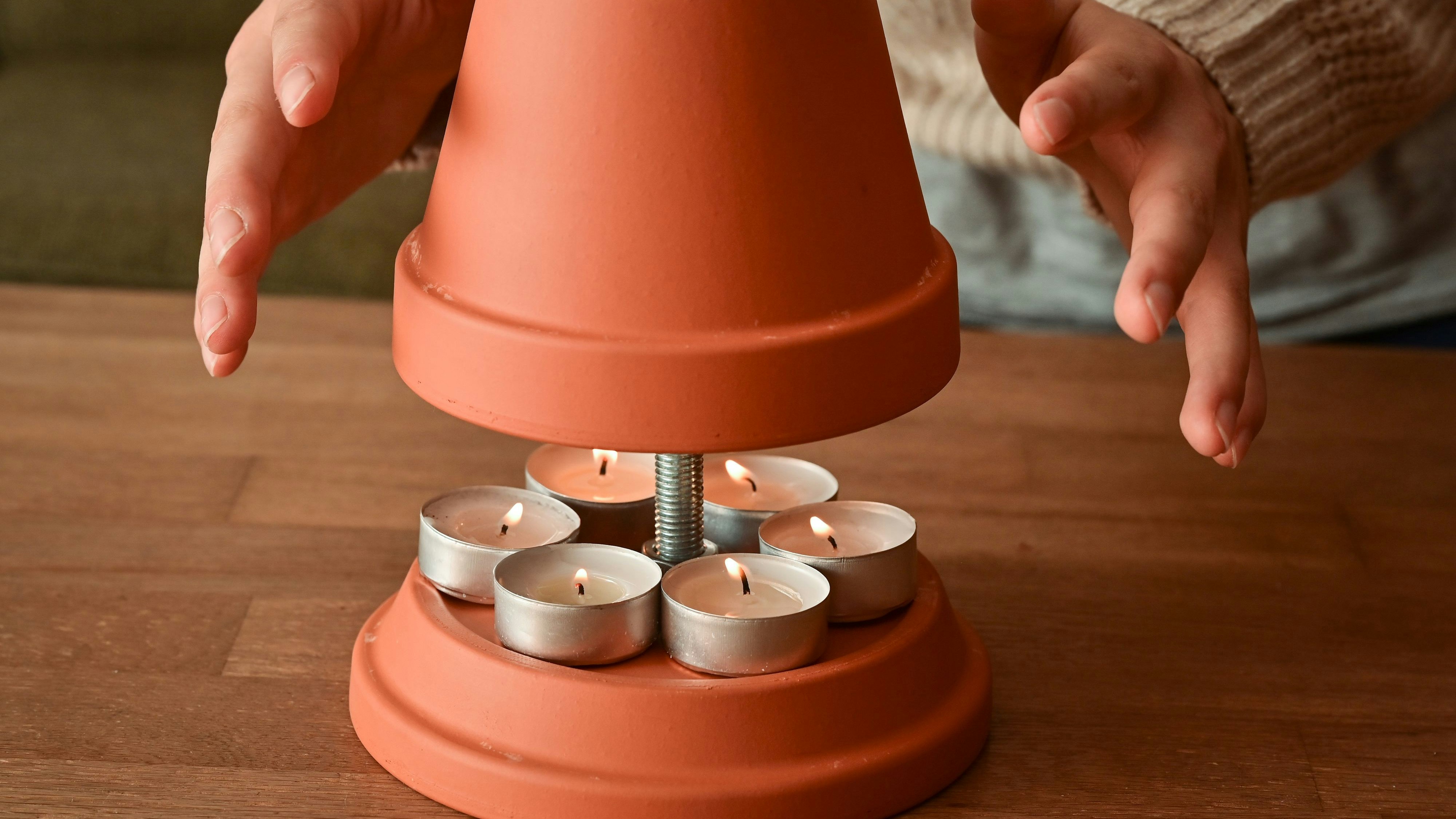 Heute.at - Trend um Teelichtöfen – so gefährlich ist der Heiz-Hack