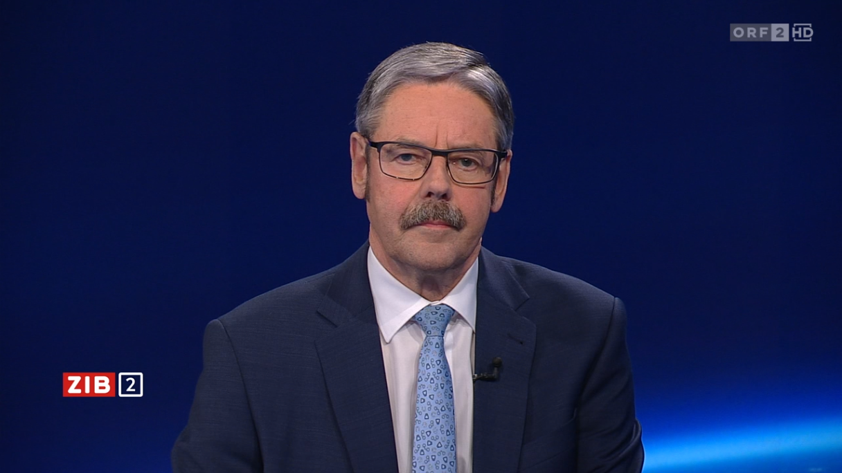 Erwin Hameseder, Vorsitzender der Wehrdienstkommission, in der ORF-