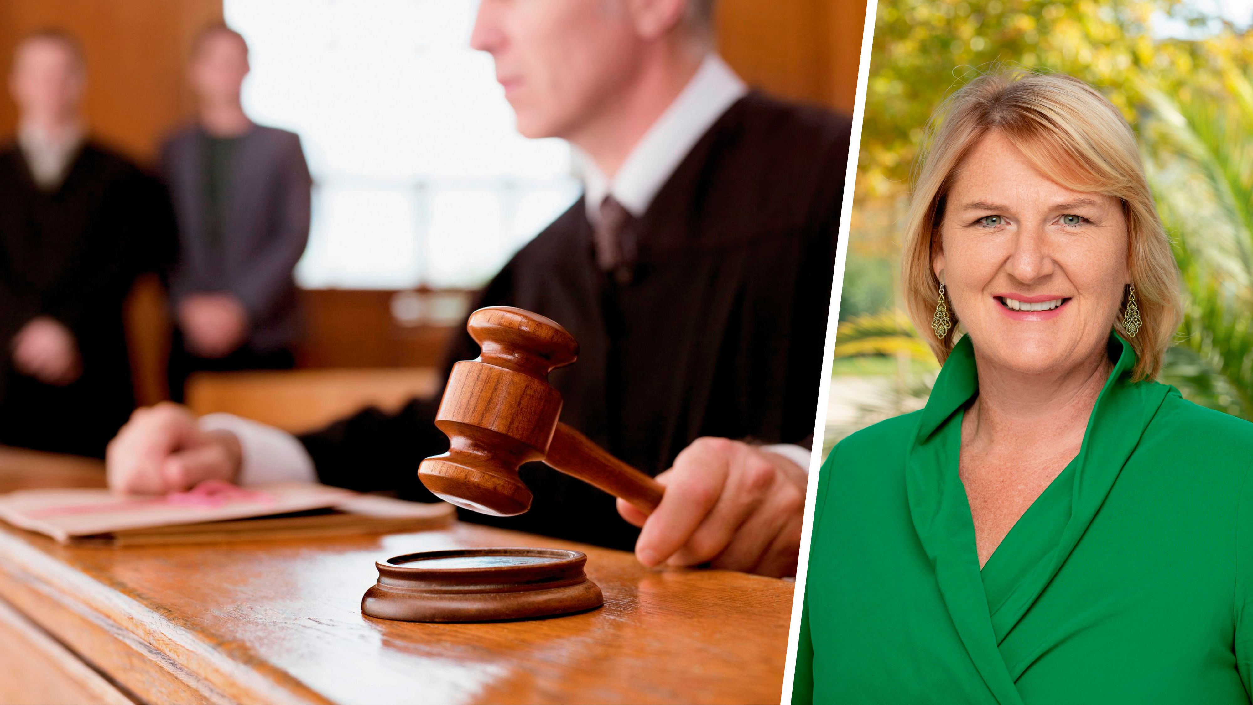 Helga Krismer-Huber (re.), Klubobfrau der Grünen im NÖ Landtag, kritisiert die Personalsituation am Landesverwaltungsgericht Niederösterreich.